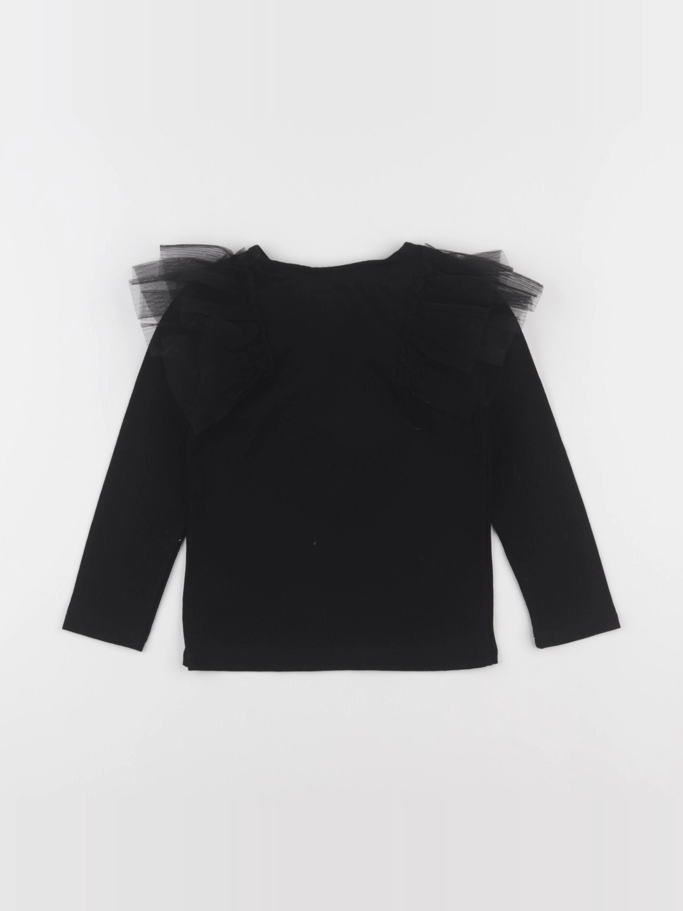 H&M - tee-shirt noir - 2/4 ans
