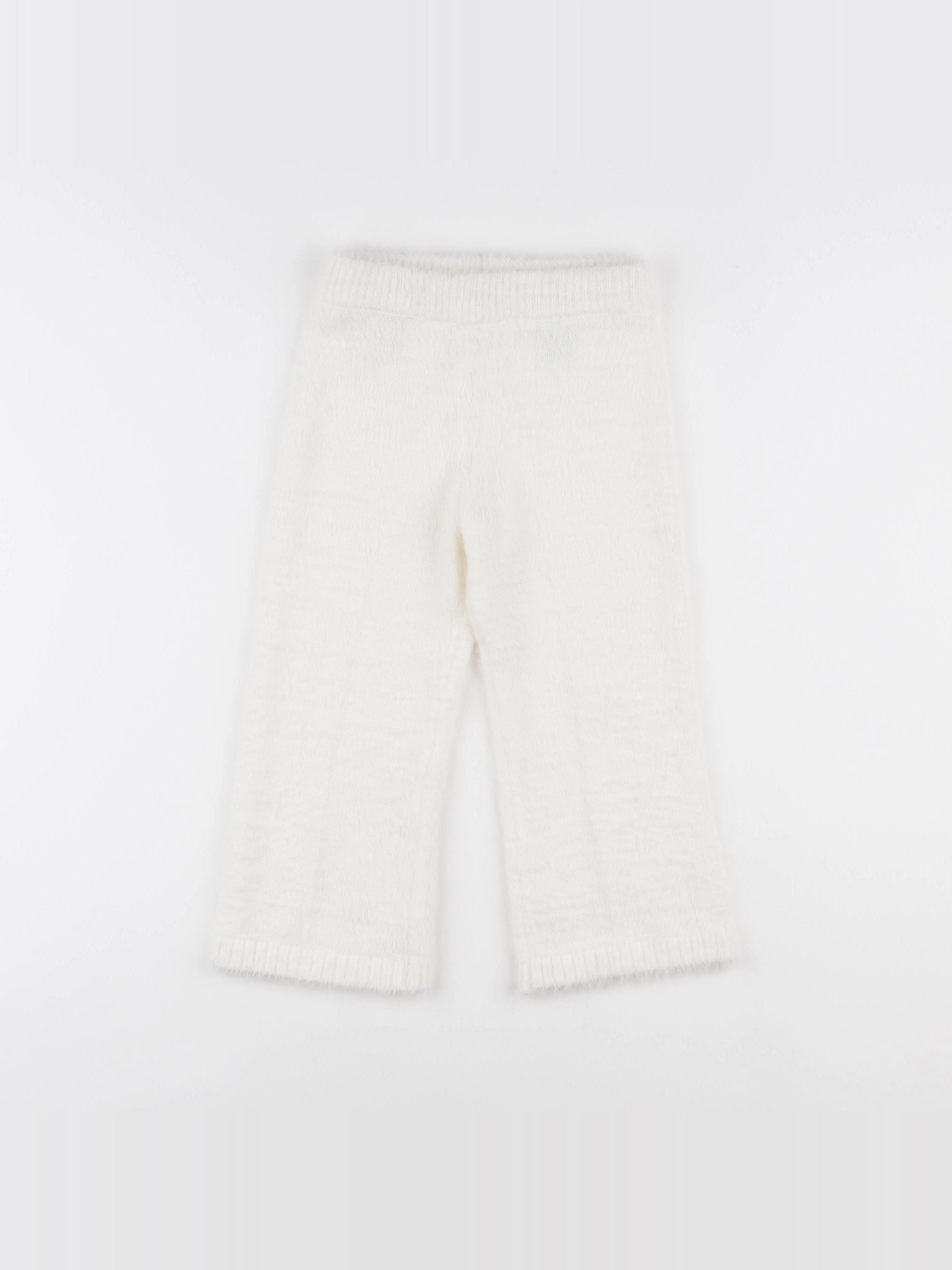 H&M - legging blanc - 2/4 ans