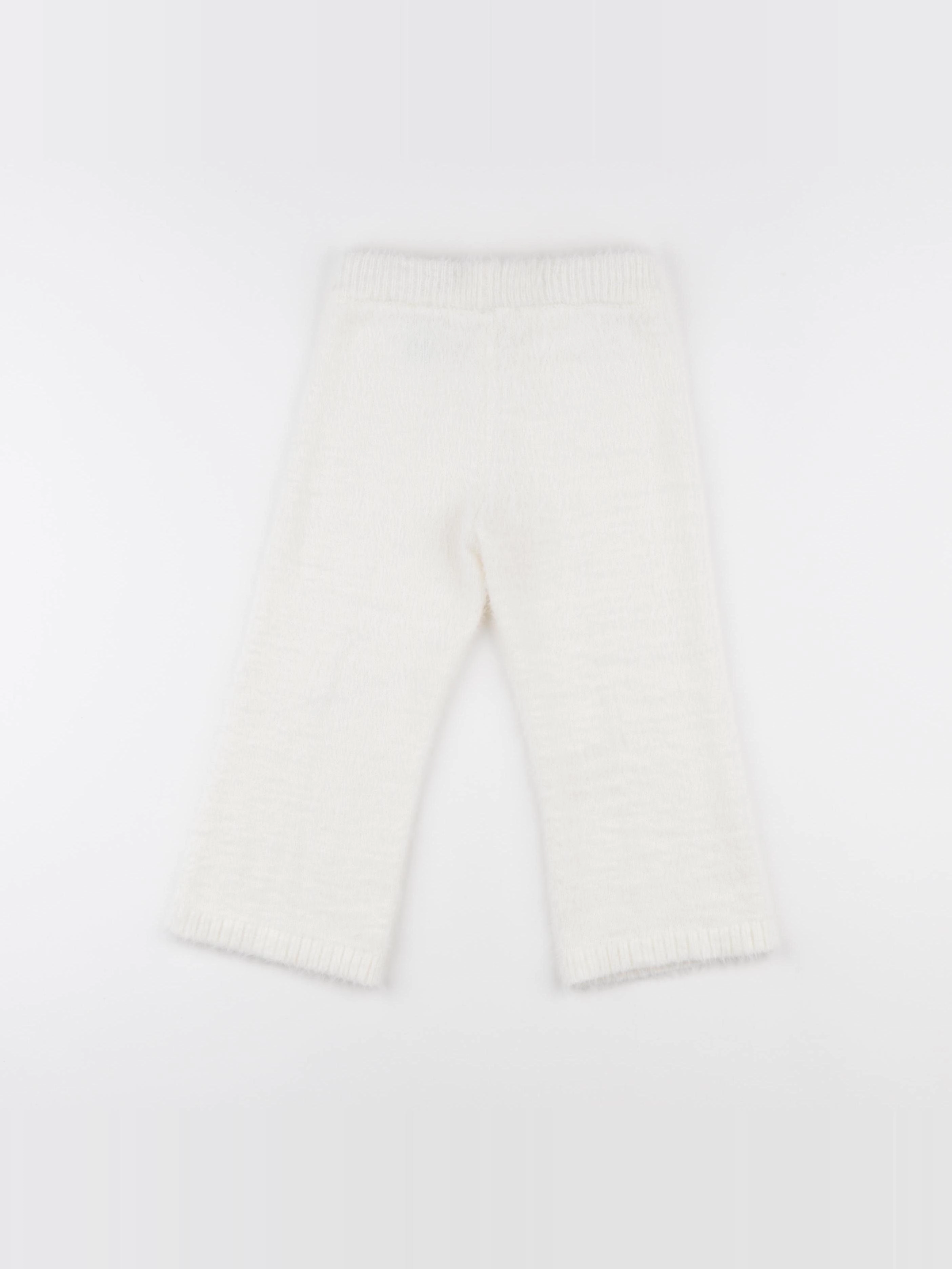 H&M - legging blanc - 2/4 ans