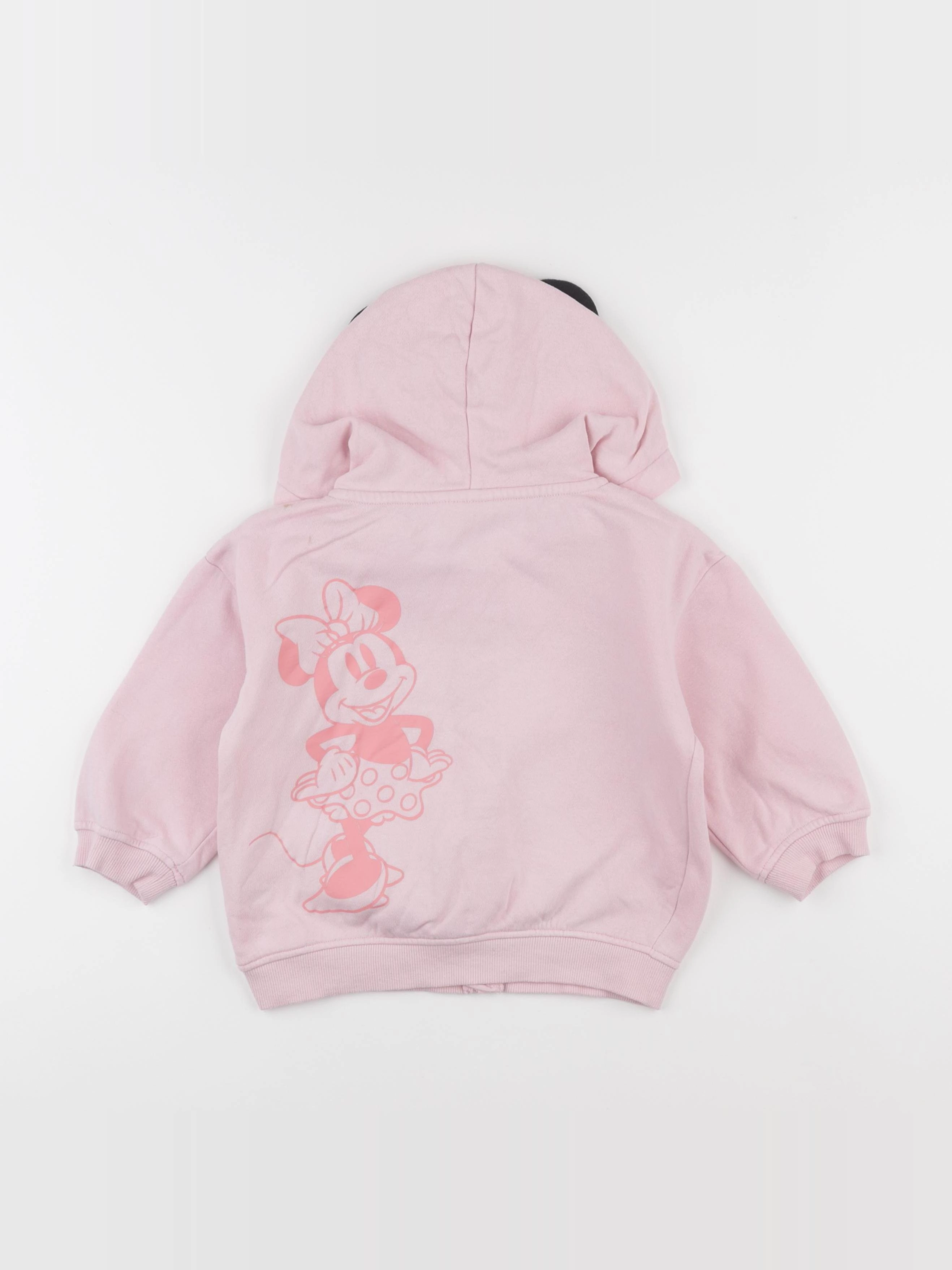 H&M - sweat rose - 2 ans