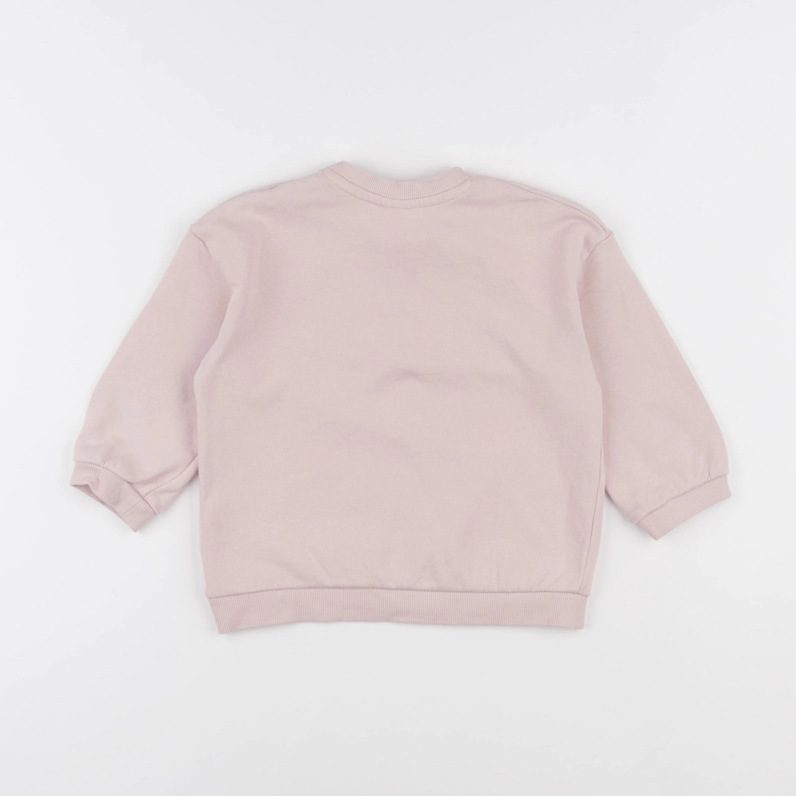 H&M - sweat rose - 2 ans