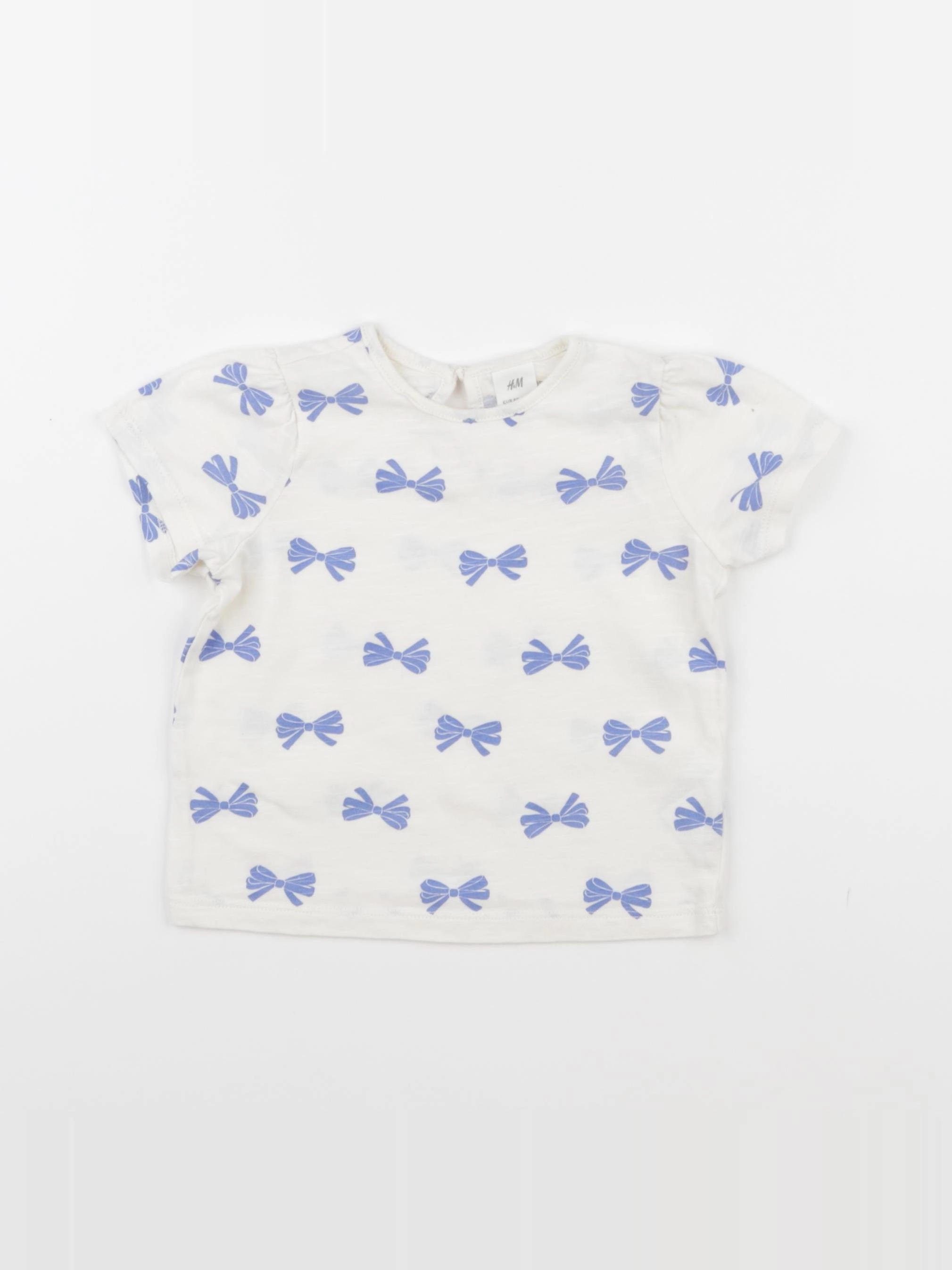 H&M - tee-shirt beige - 12 mois