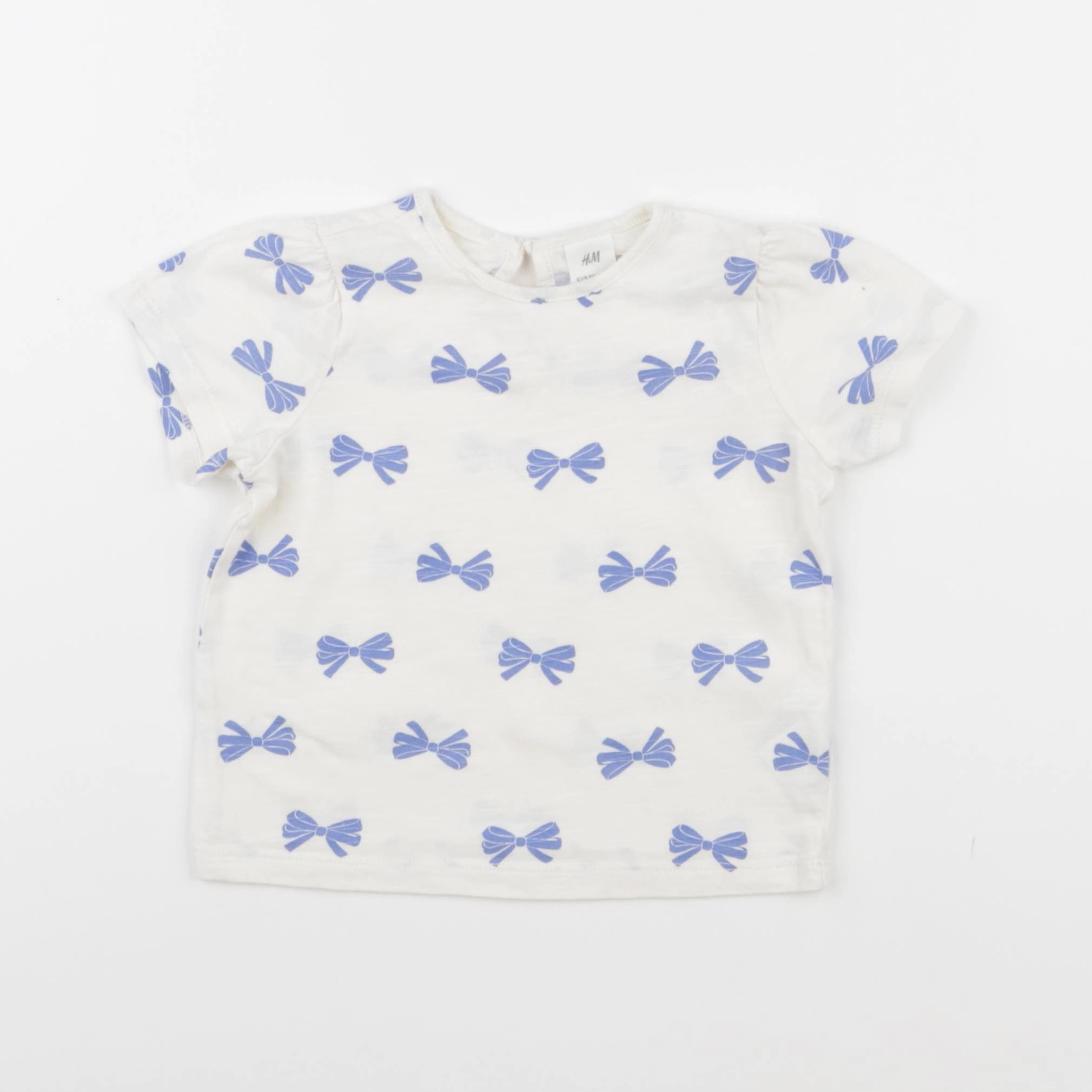 H&M - tee-shirt beige - 12 mois