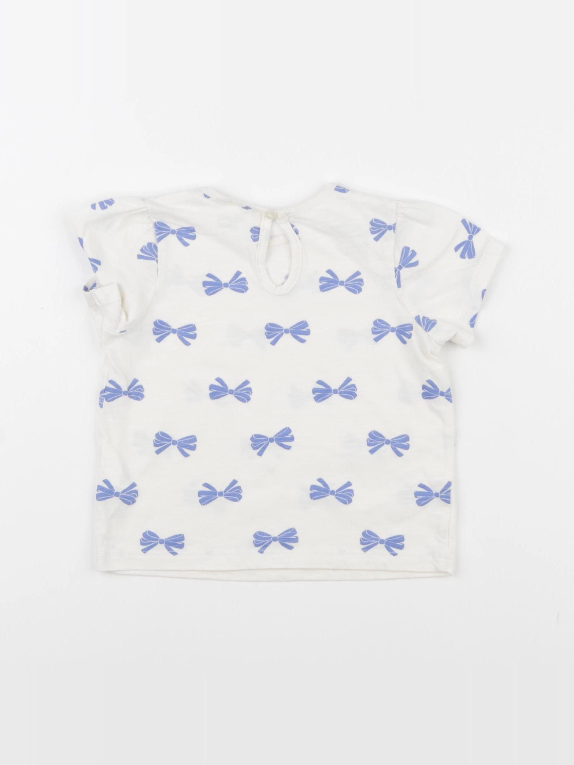 H&M - tee-shirt beige - 12 mois