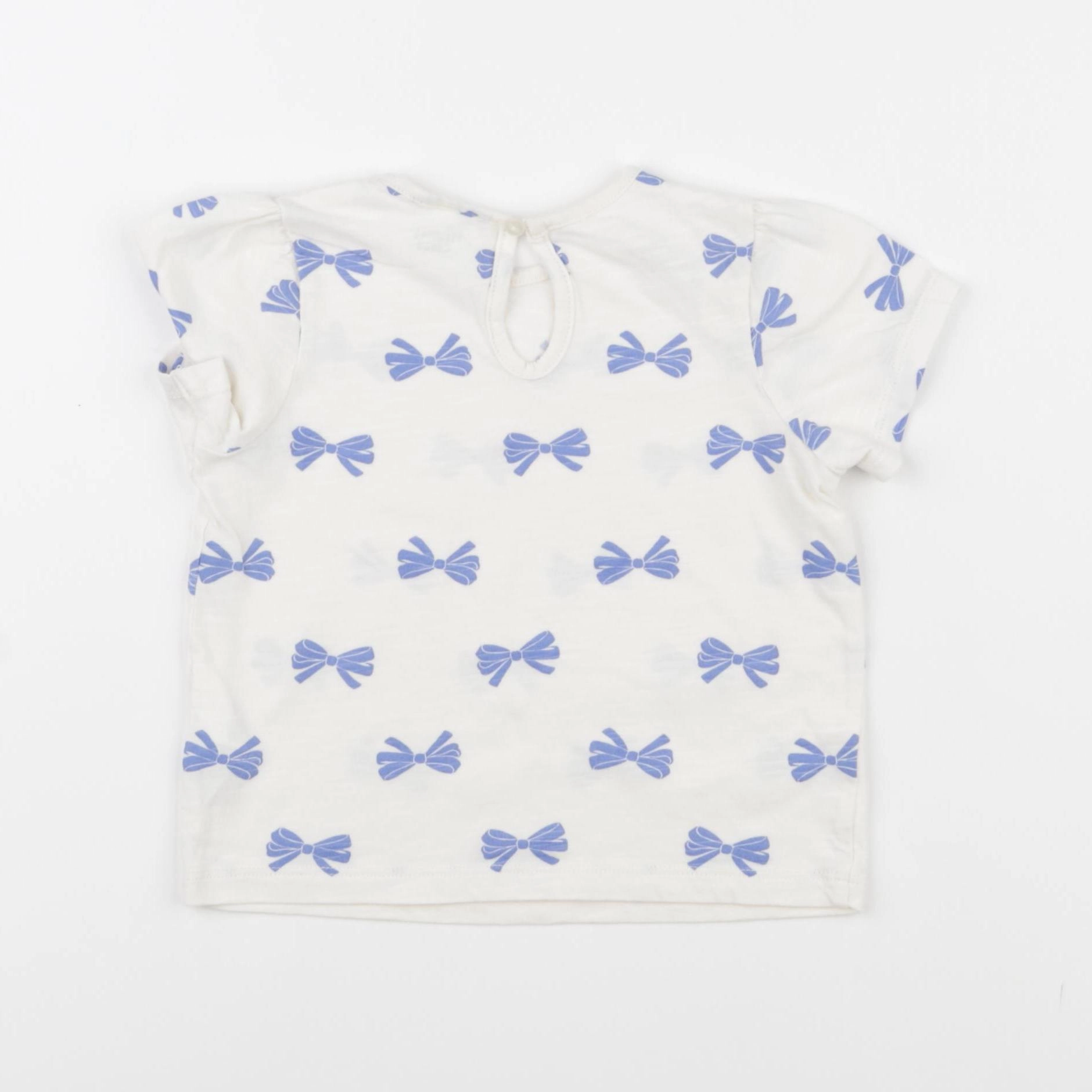 H&M - tee-shirt beige - 12 mois