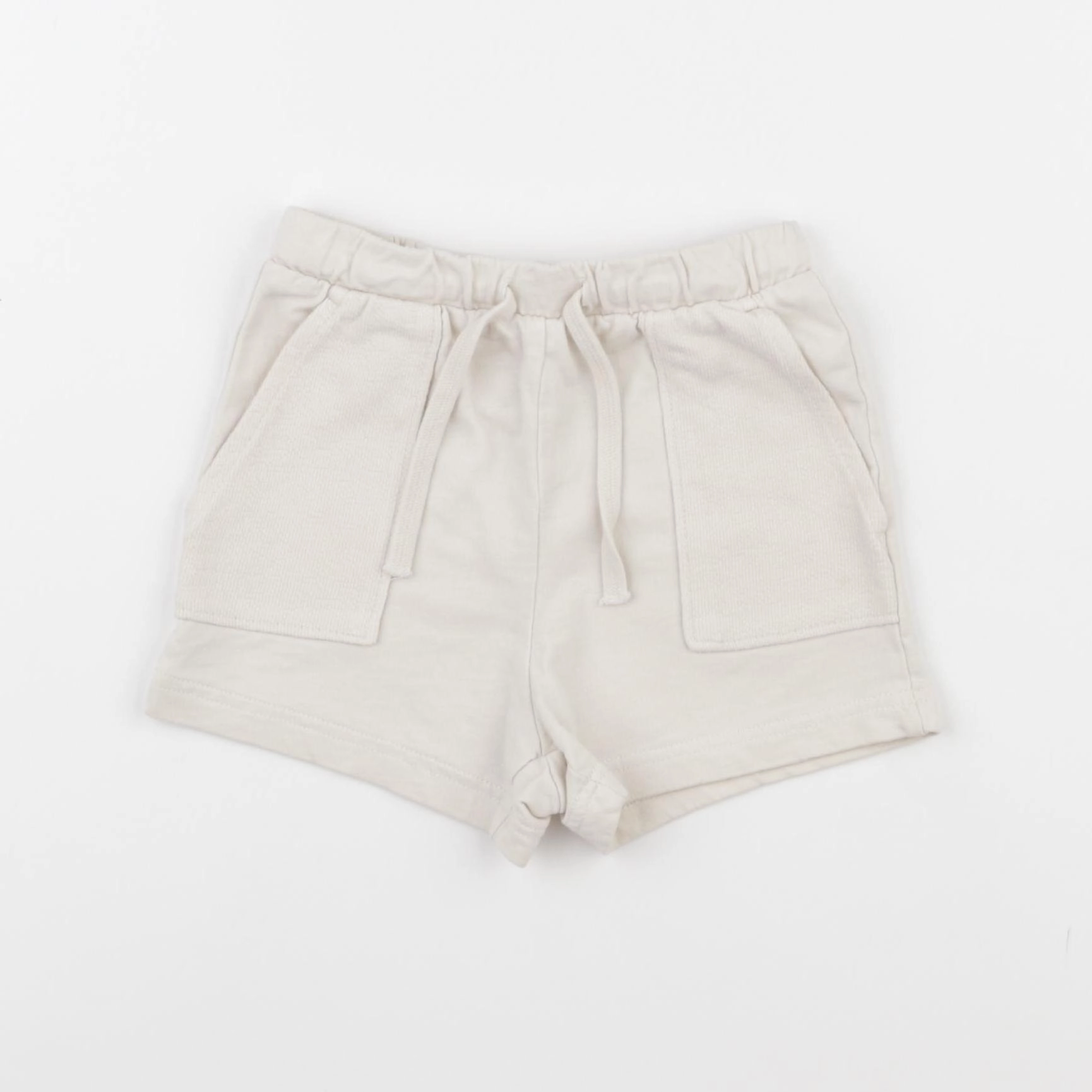 H&M - short beige - 12 mois