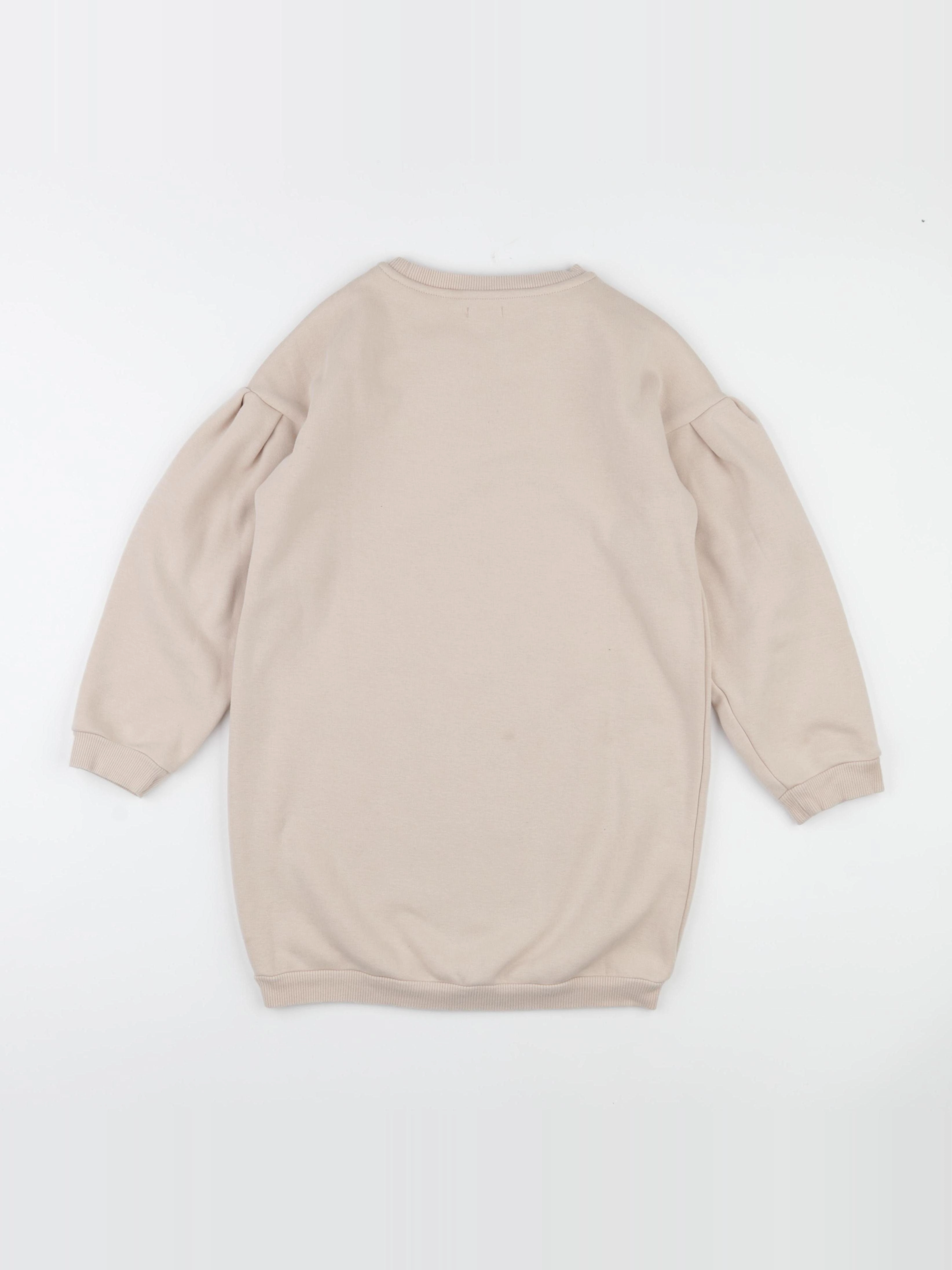 IKKS - robe beige - 8 ans