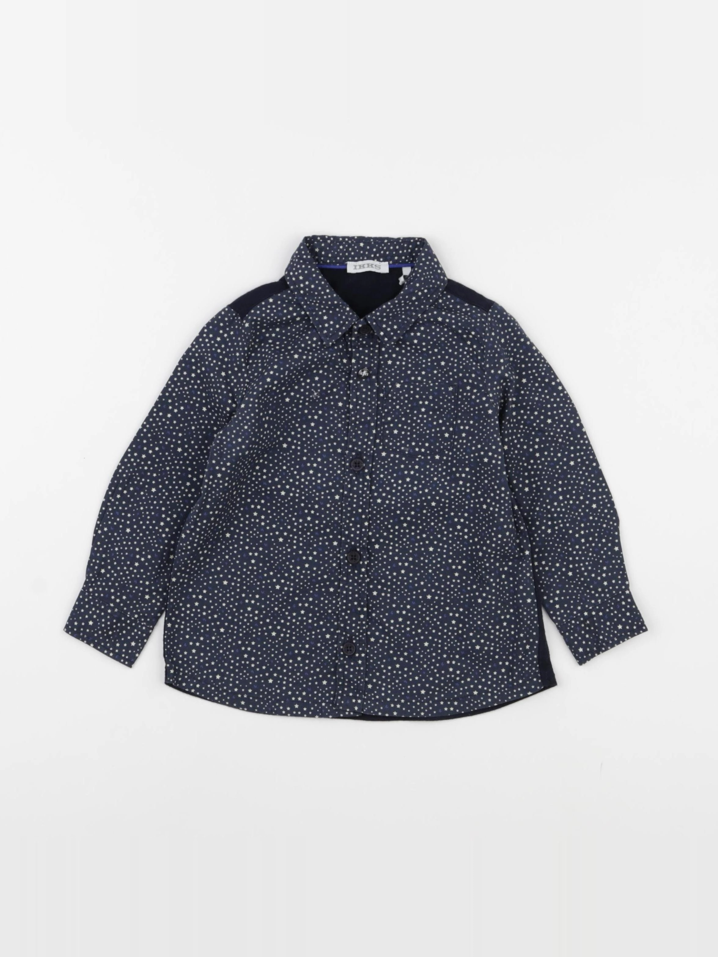 IKKS - chemise bleu - 18 mois