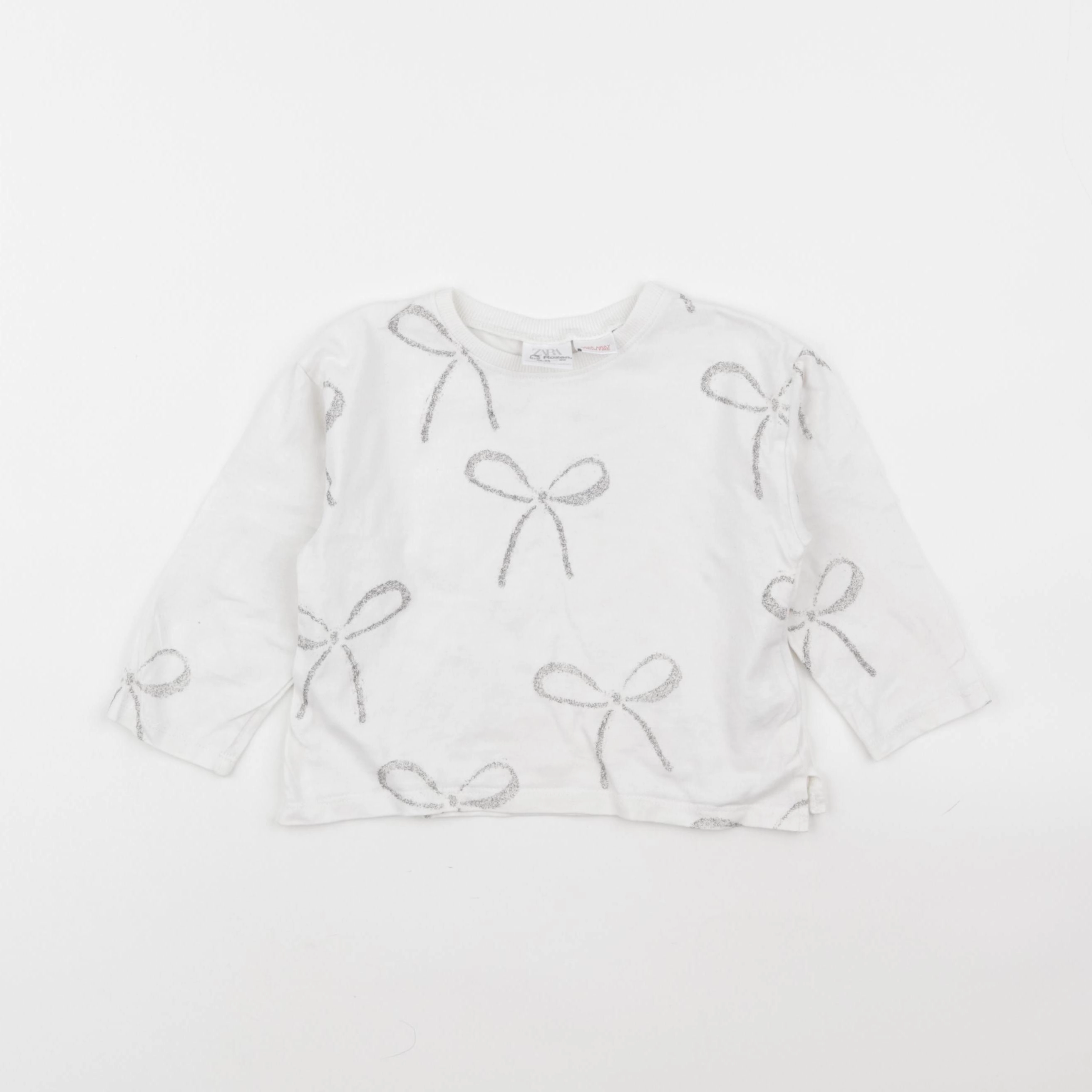 Zara - tee-shirt blanc - 18/24 mois