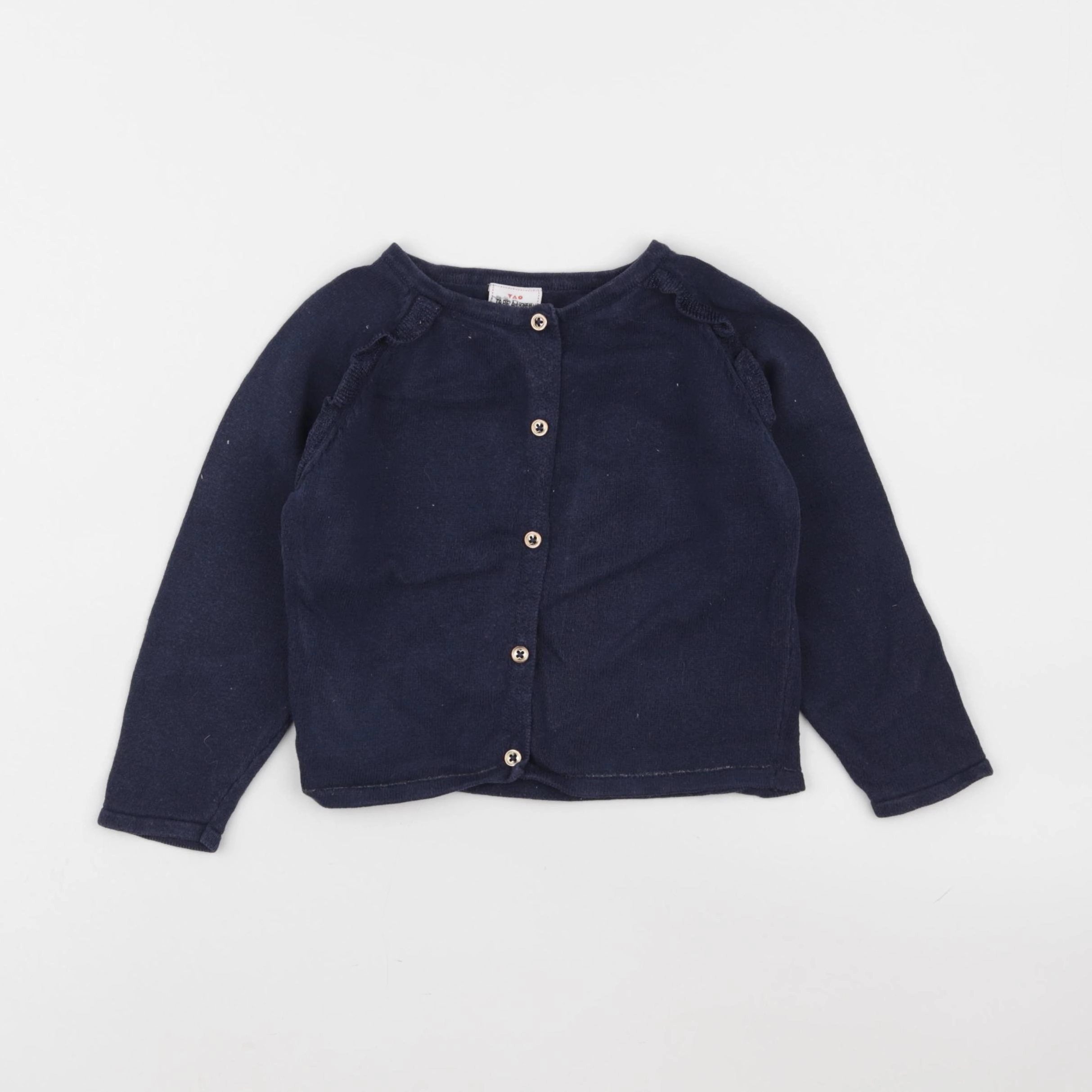 Tape à l'oeil - gilet bleu - 3 ans