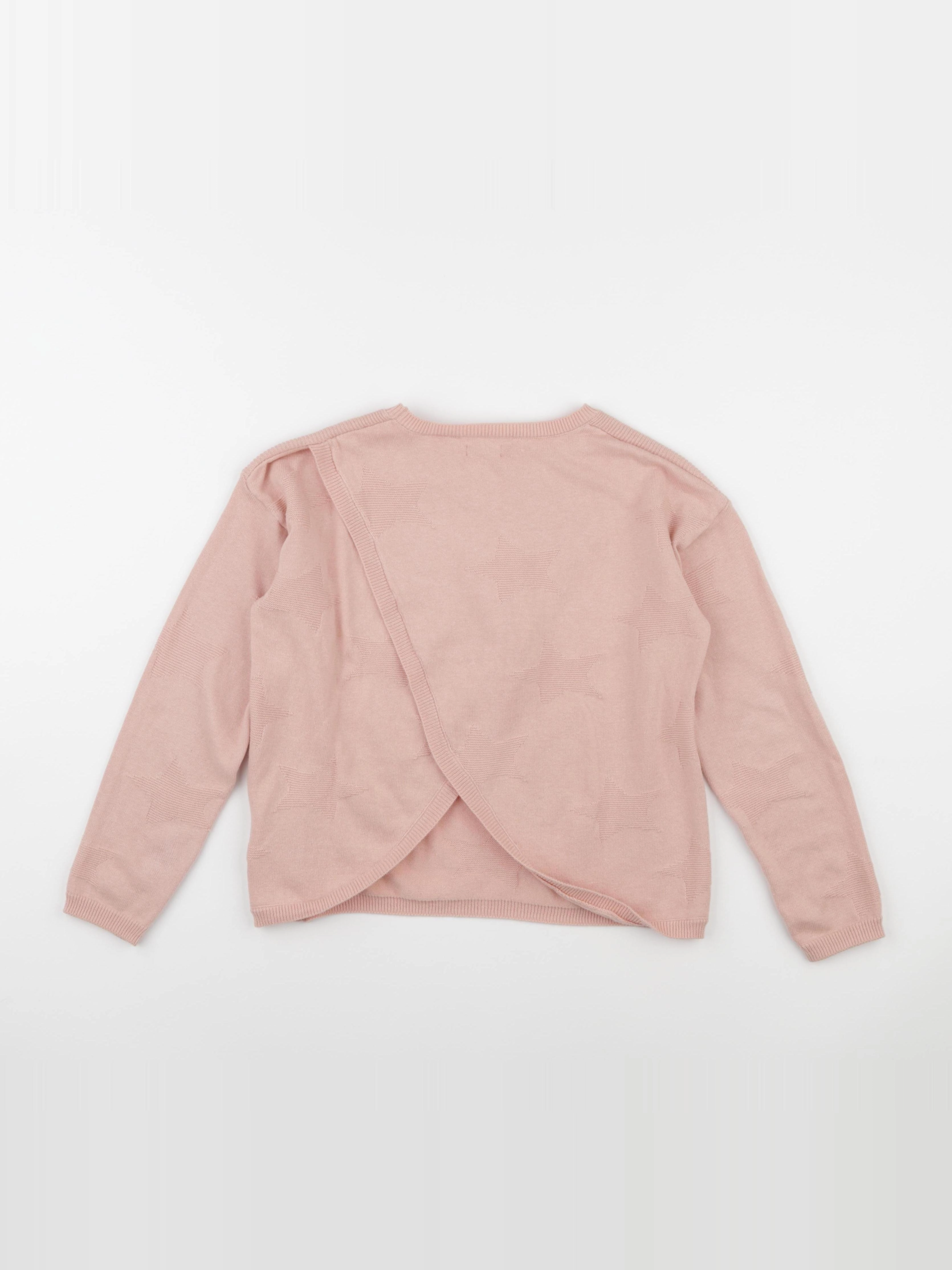 IKKS - sweat rose - 8 ans