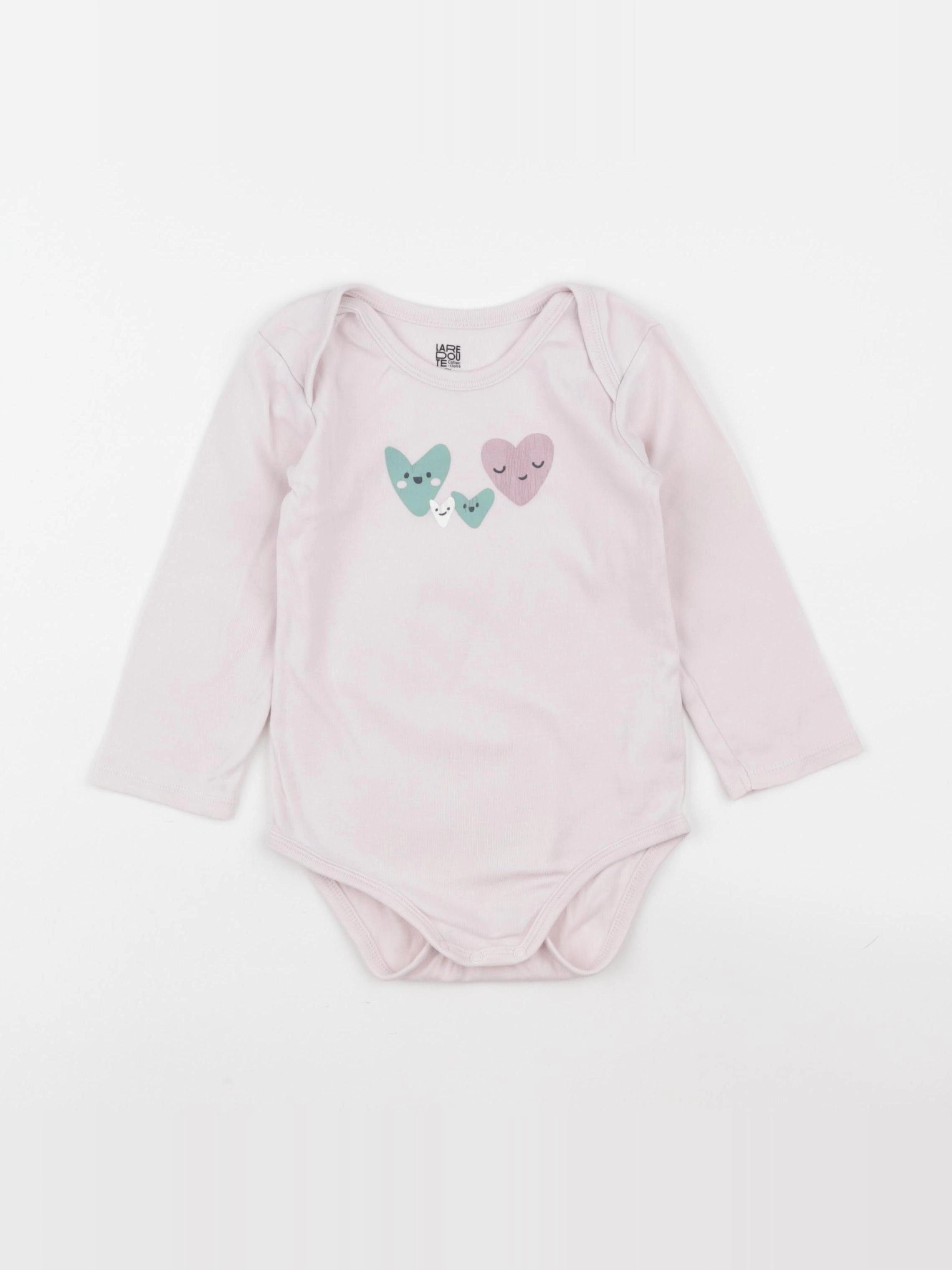 La Redoute - body rose - 2 ans