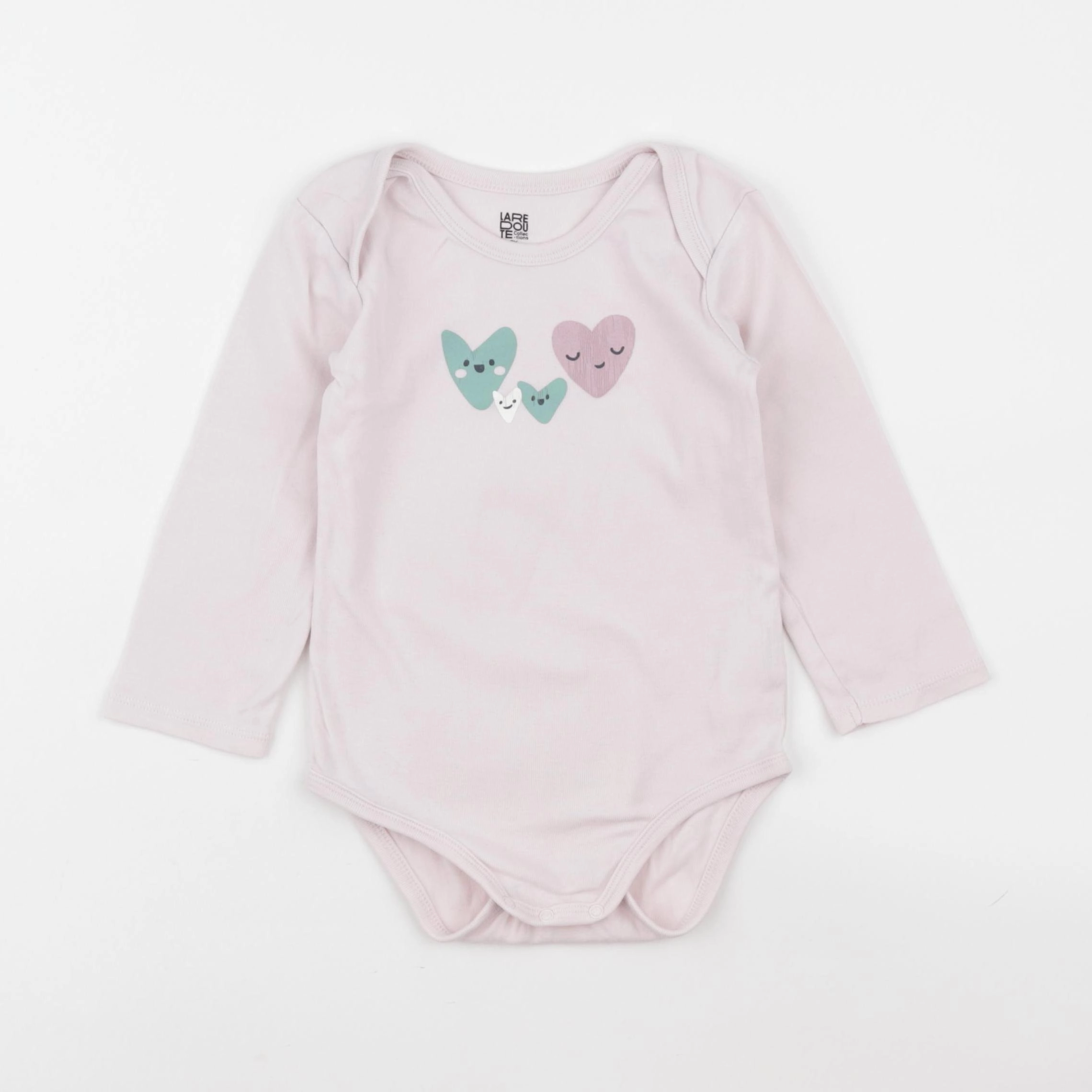 La Redoute - body rose - 2 ans