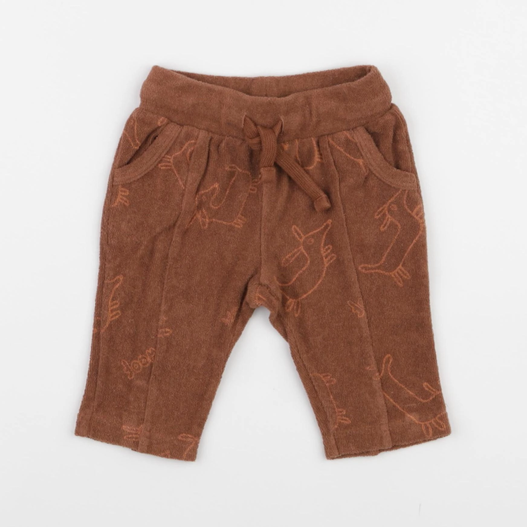 Maison Tadaboum - jogging marron - 6 mois