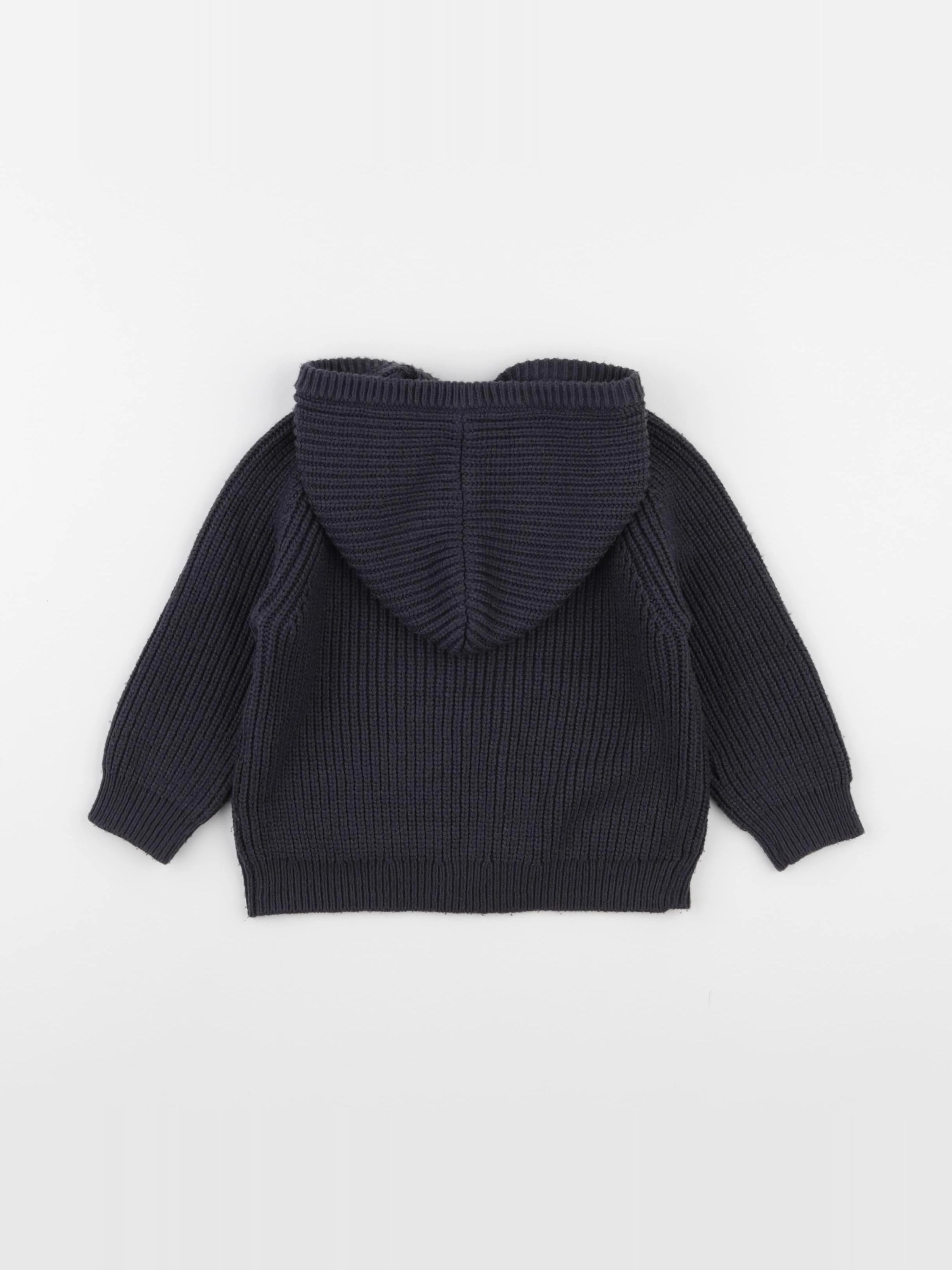 Zara - gilet bleu - 12/18 mois