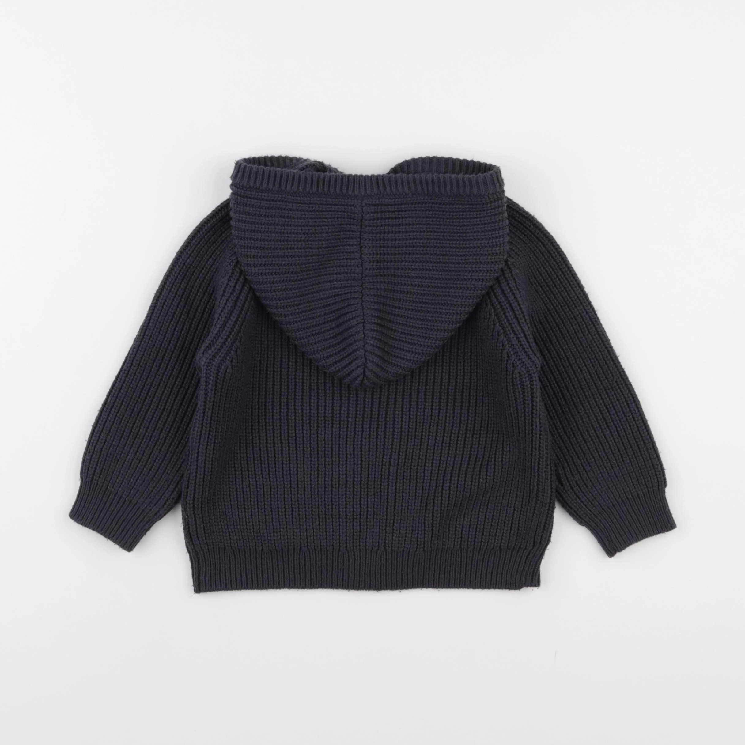 Zara - gilet bleu - 12/18 mois