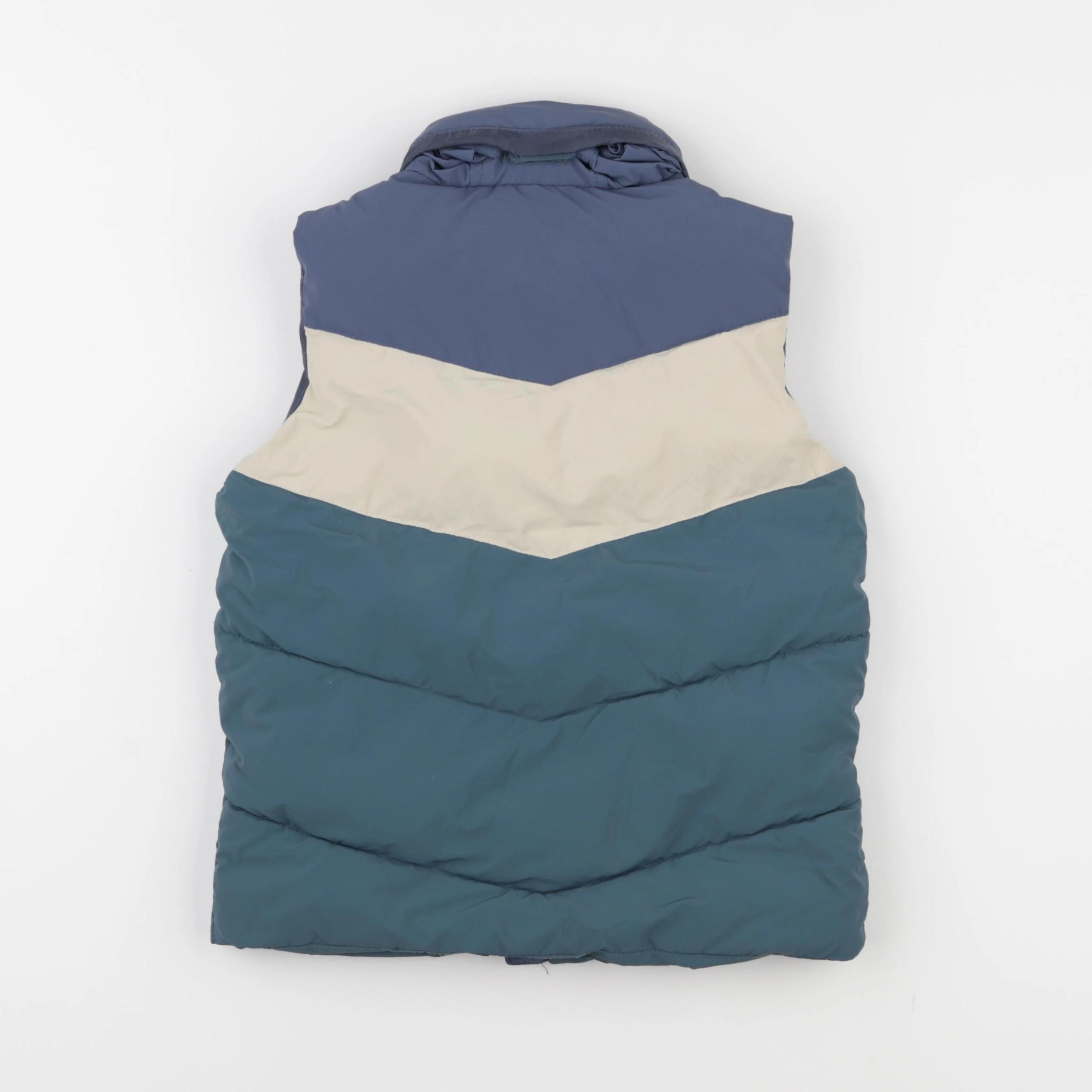 Vertbaudet - doudoune bleu - 6 ans