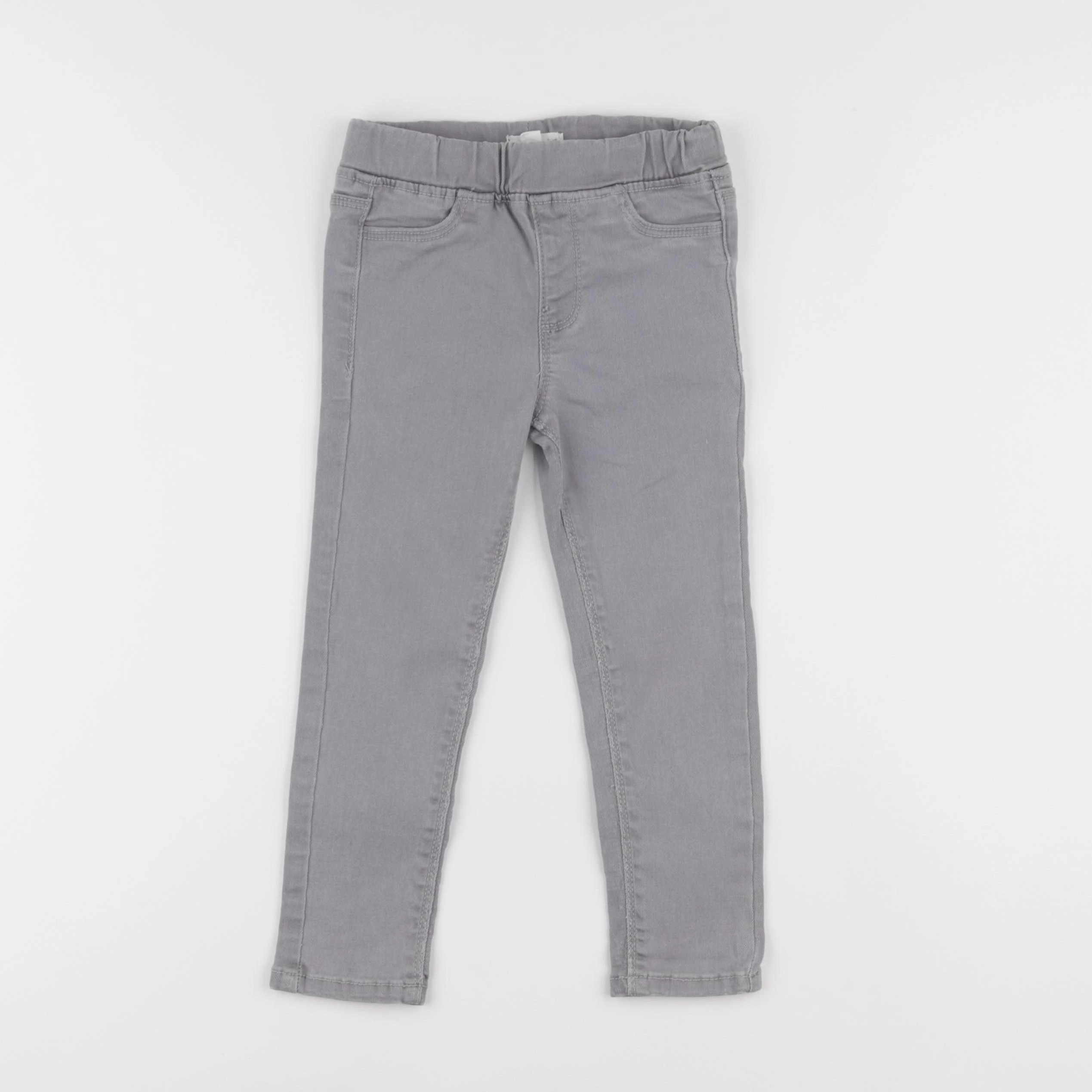 Vertbaudet - jegging gris - 3 ans