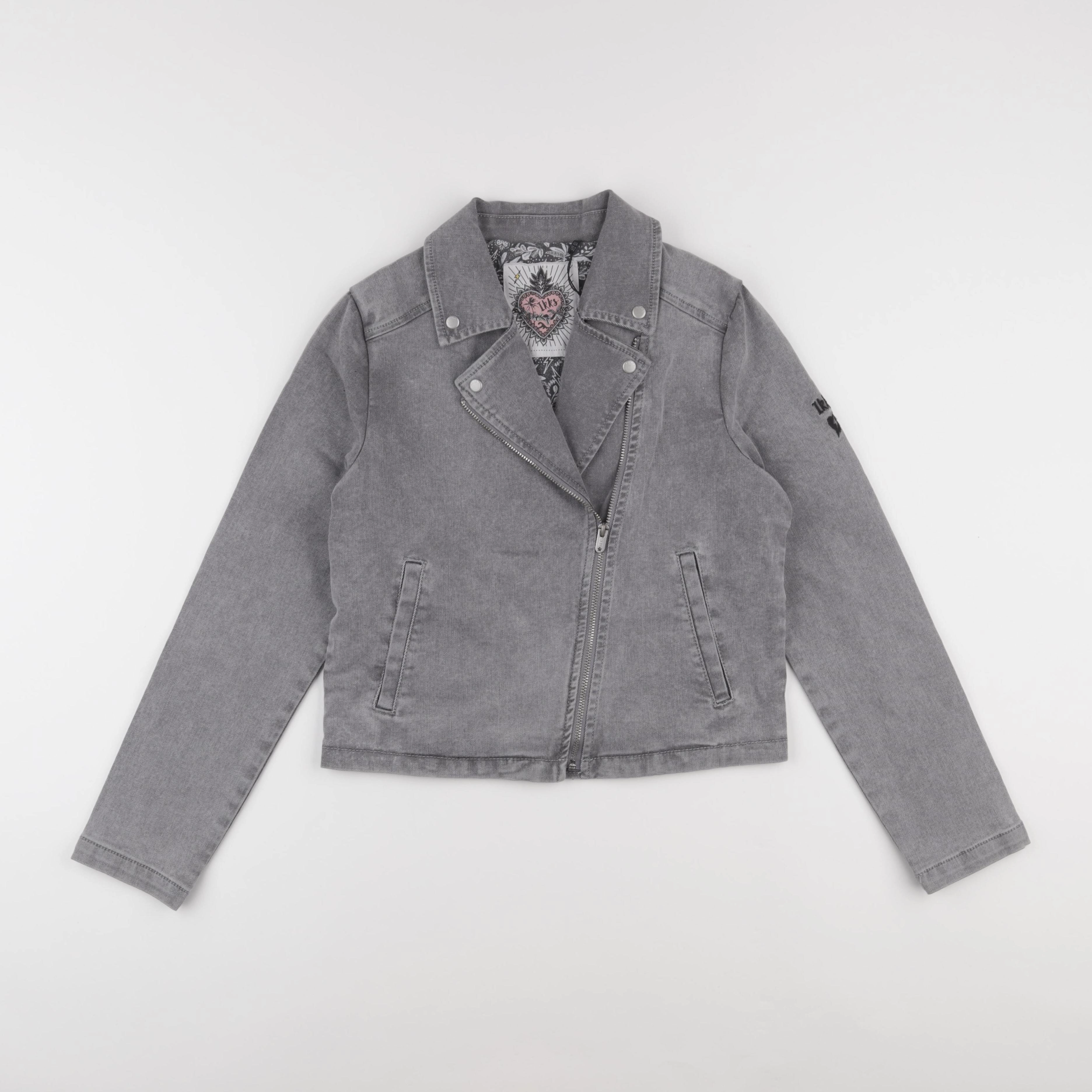 IKKS - veste gris - 12 ans