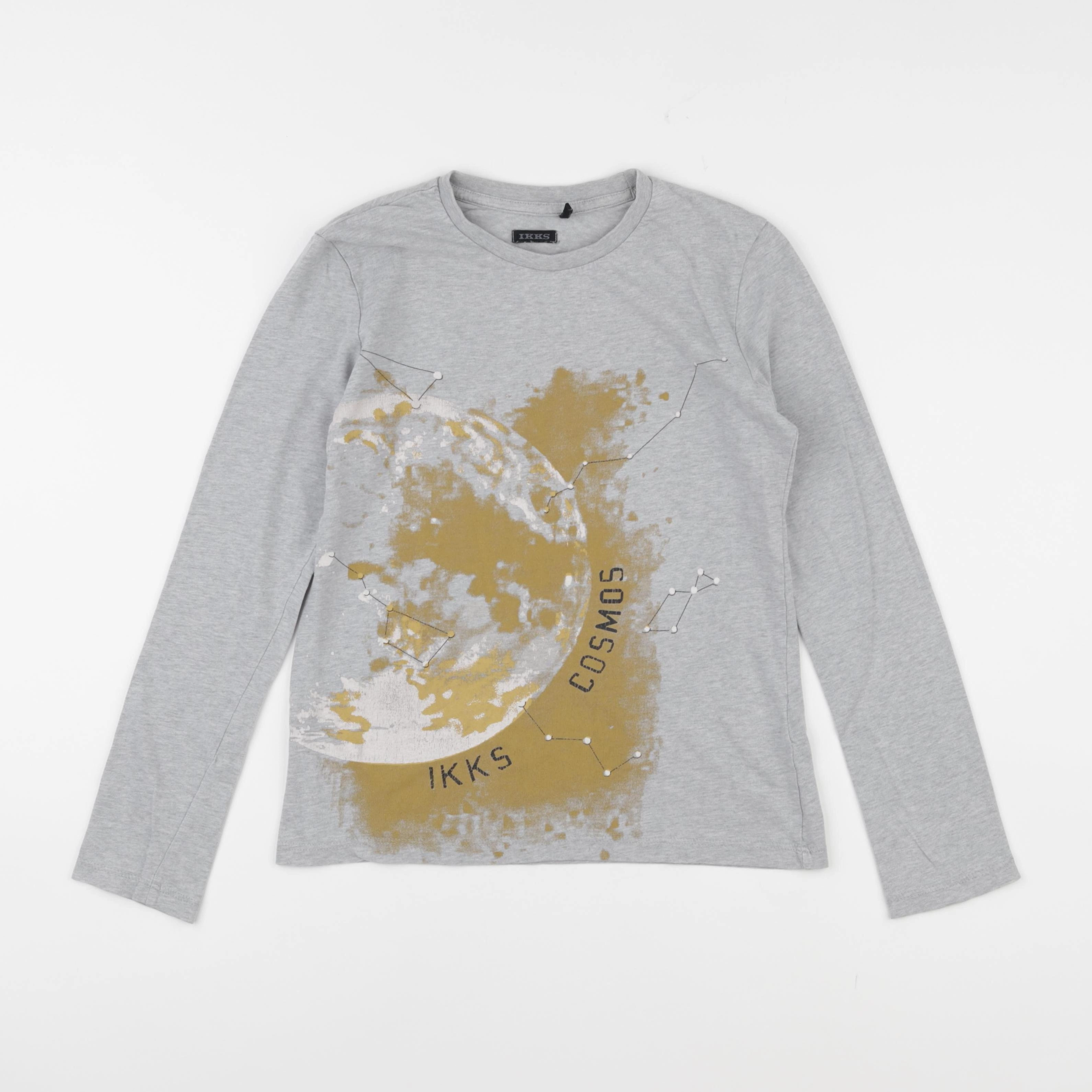 IKKS - tee-shirt gris - 10 ans