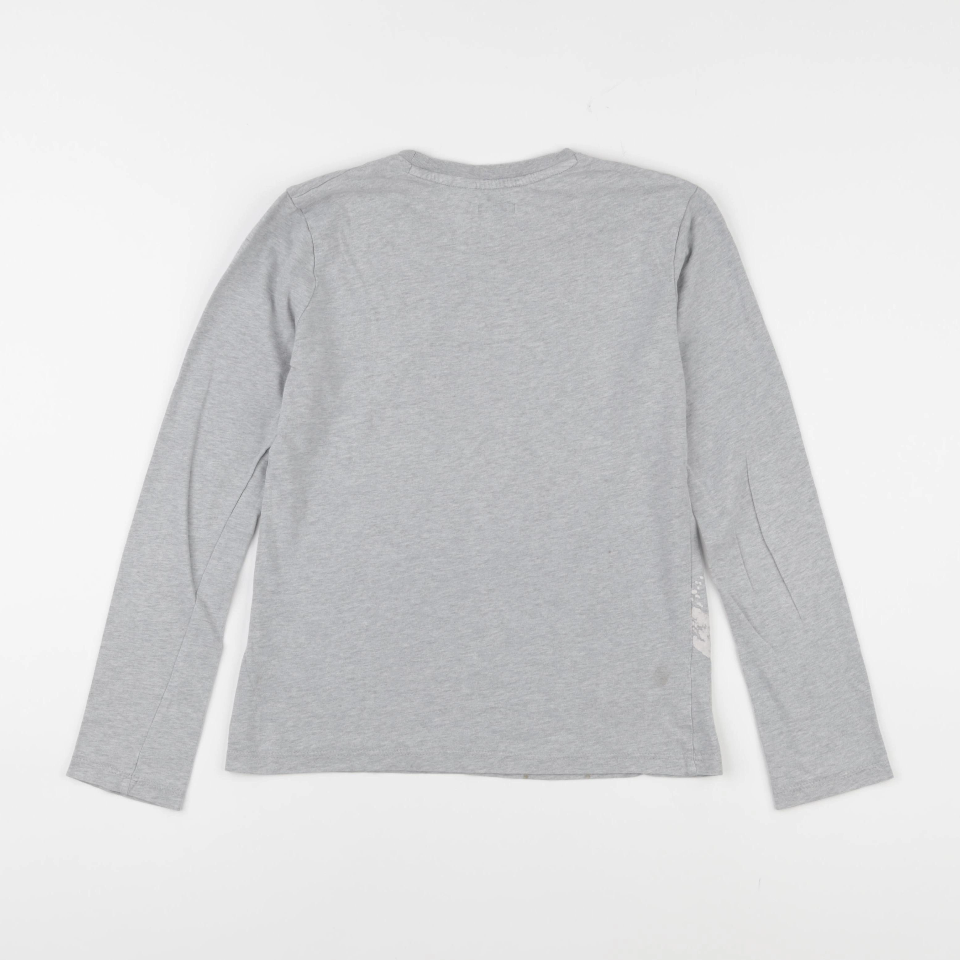 IKKS - tee-shirt gris - 10 ans