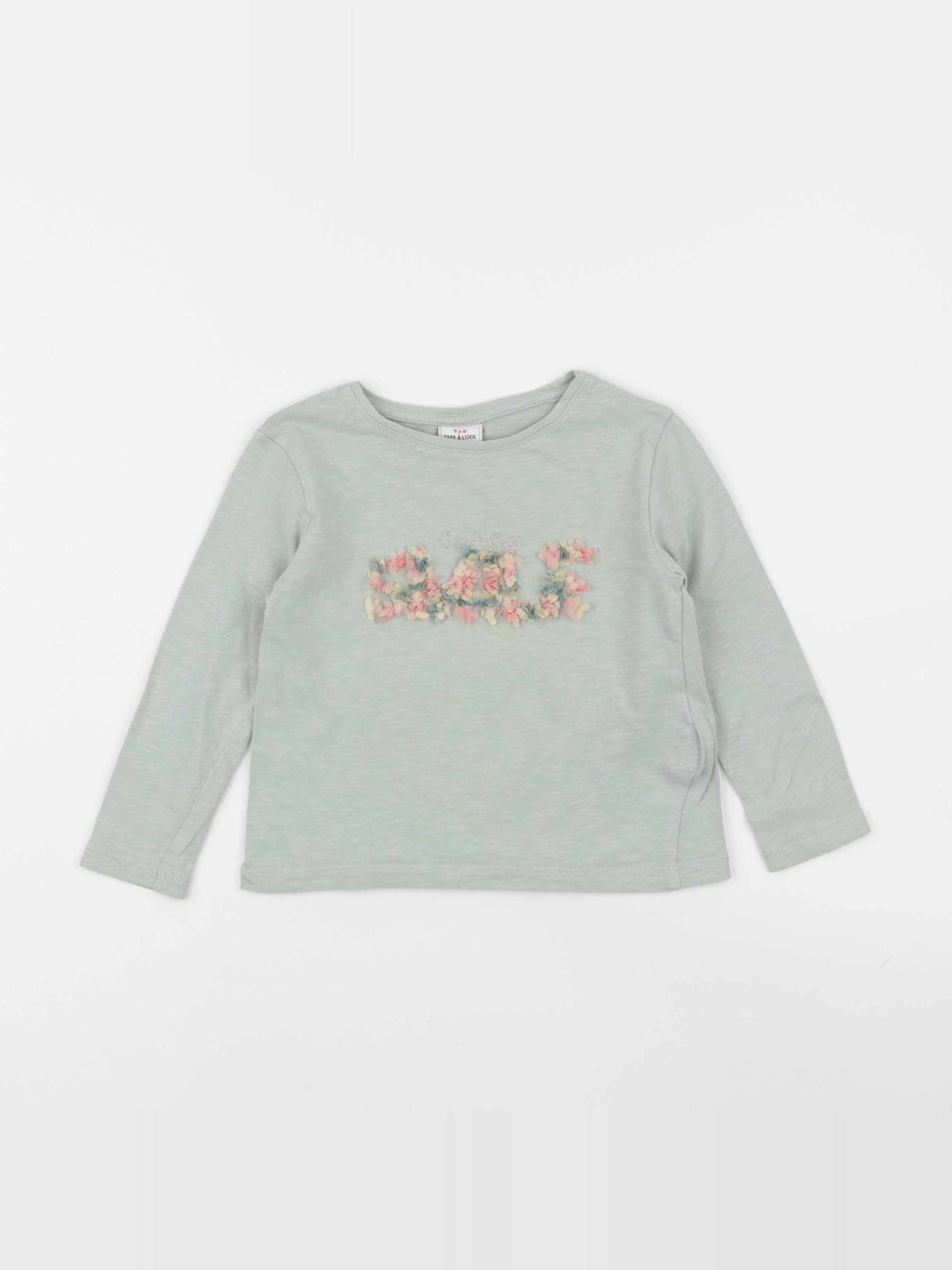 Tape à l'oeil - tee-shirt vert - 3 ans