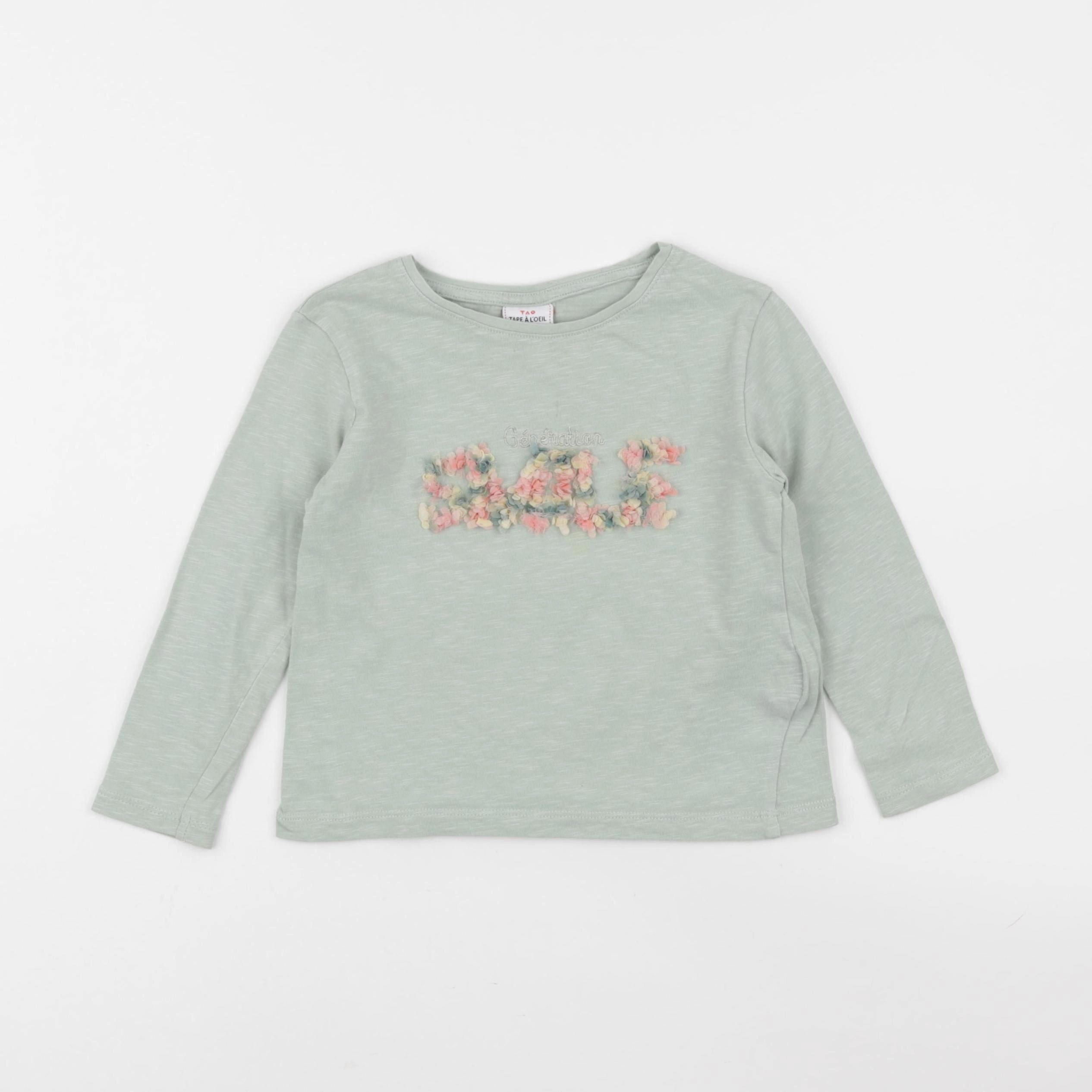 Tape à l'oeil - tee-shirt vert - 3 ans