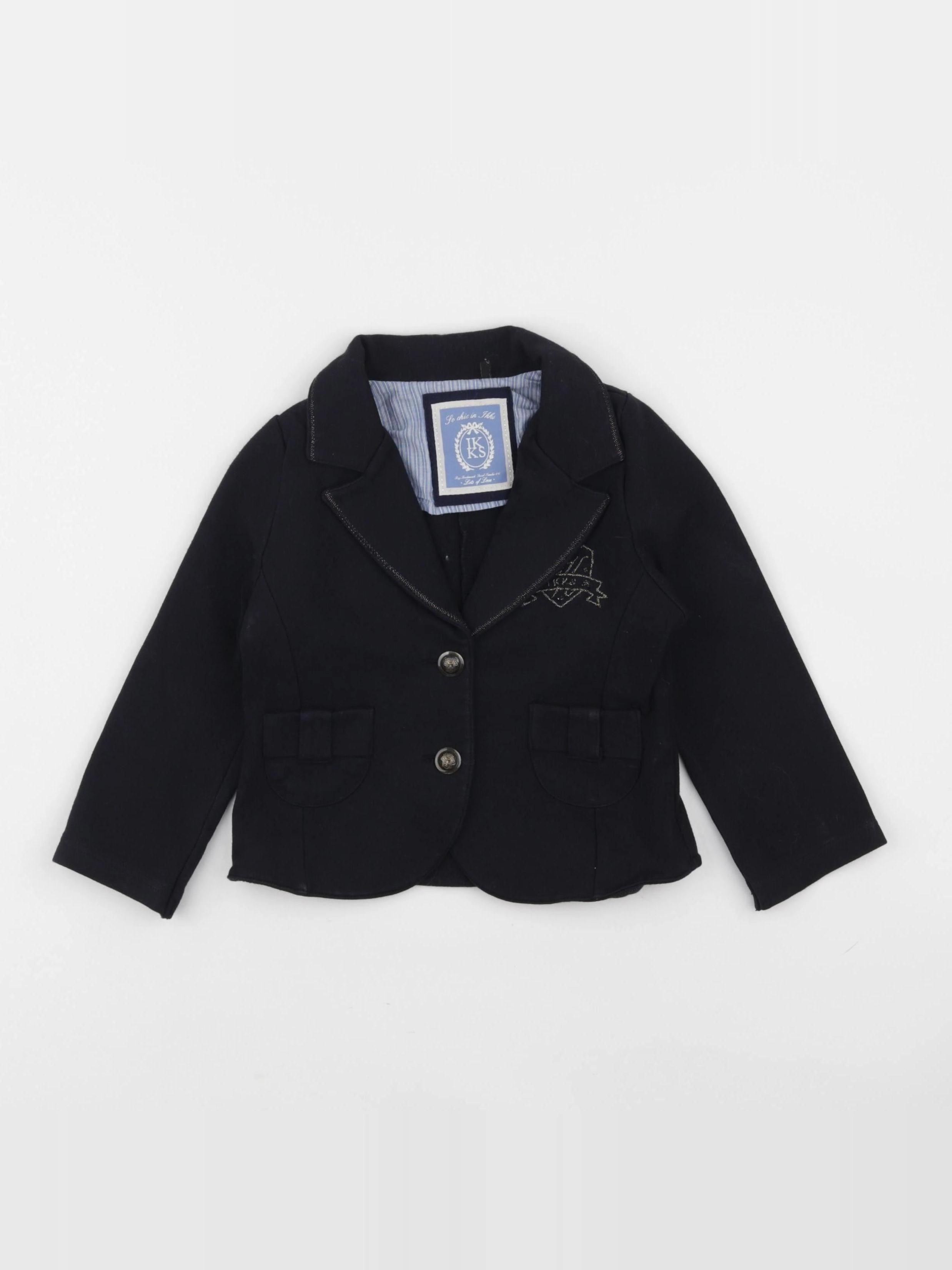 IKKS - veste bleu - 3 ans
