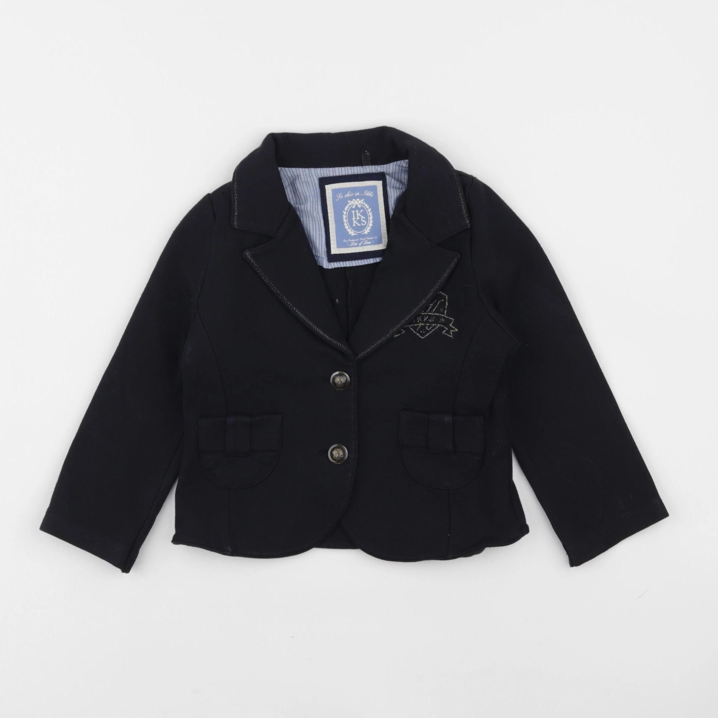 IKKS - veste bleu - 3 ans
