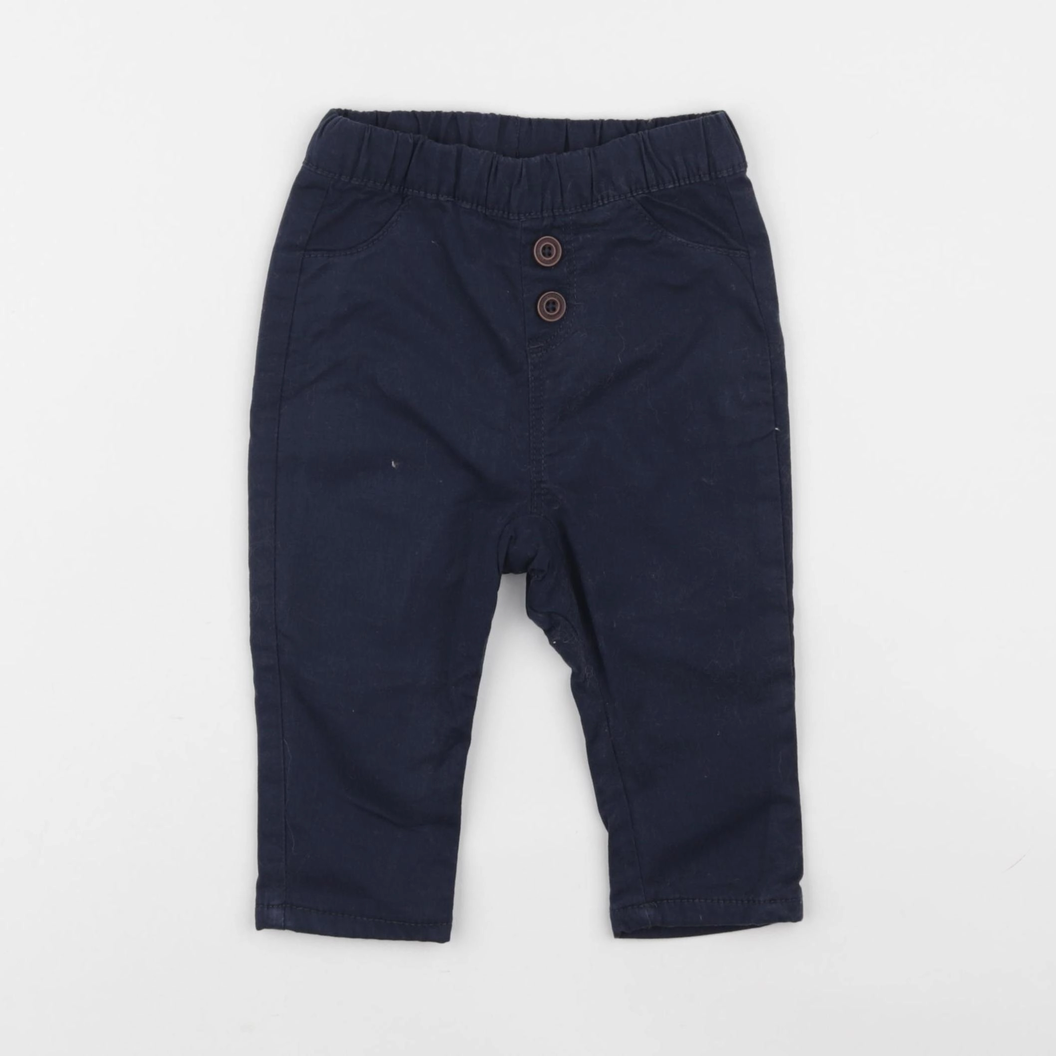 Tape à l'oeil - pantalon bleu - 9 mois