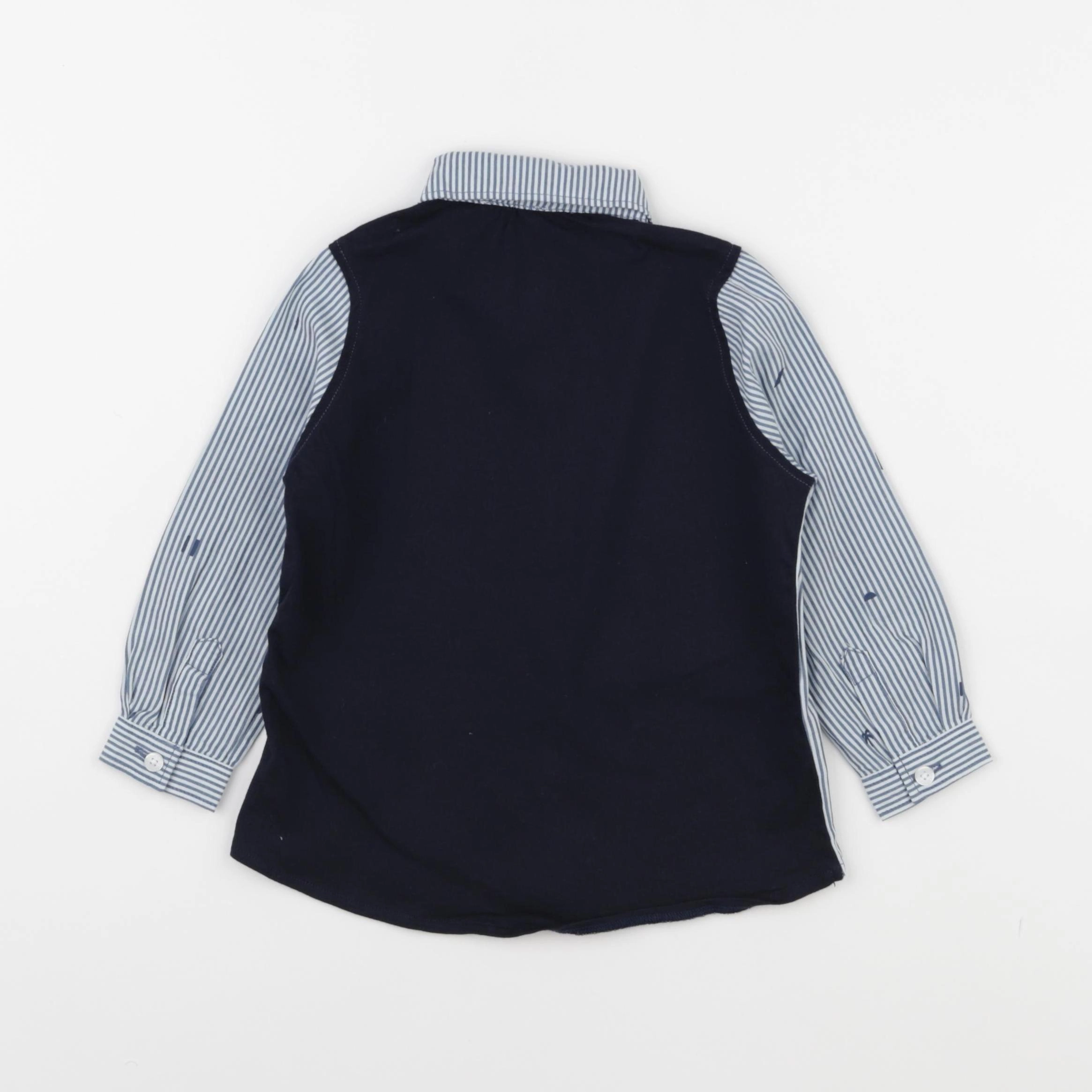 IKKS - chemise bleu - 18 mois