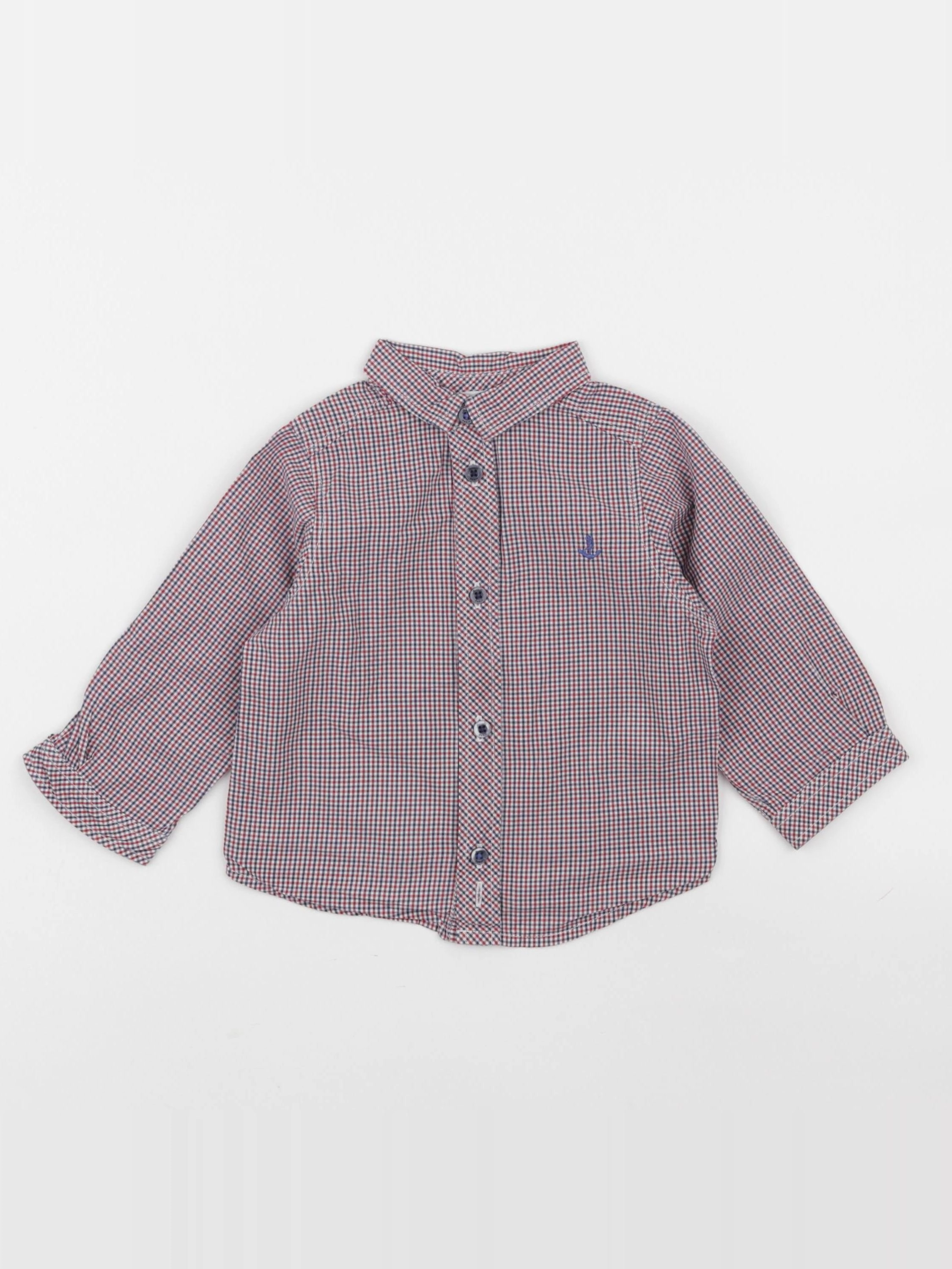 Jacadi - chemise rouge - 18 mois
