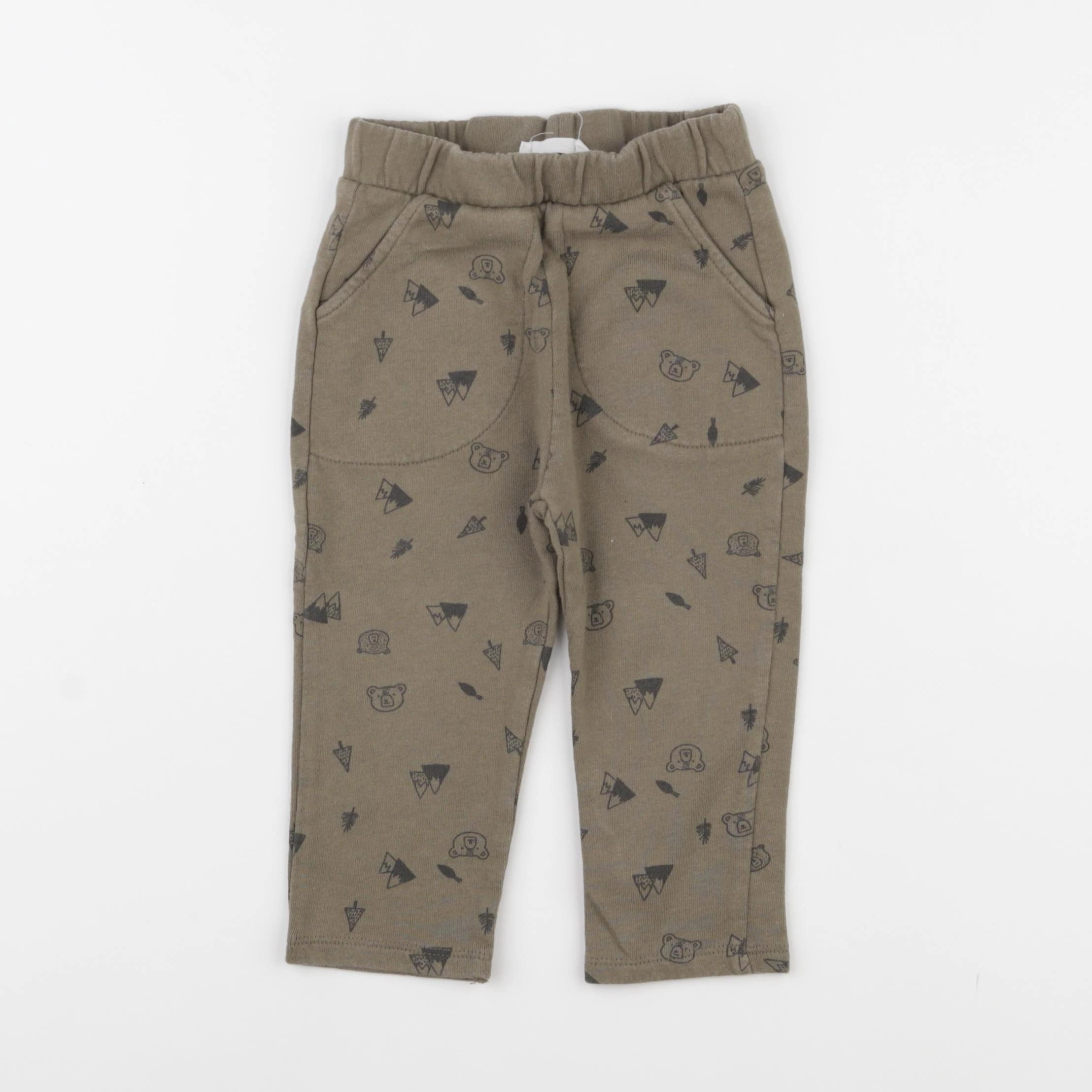Mango - jogging vert - 12/18 mois
