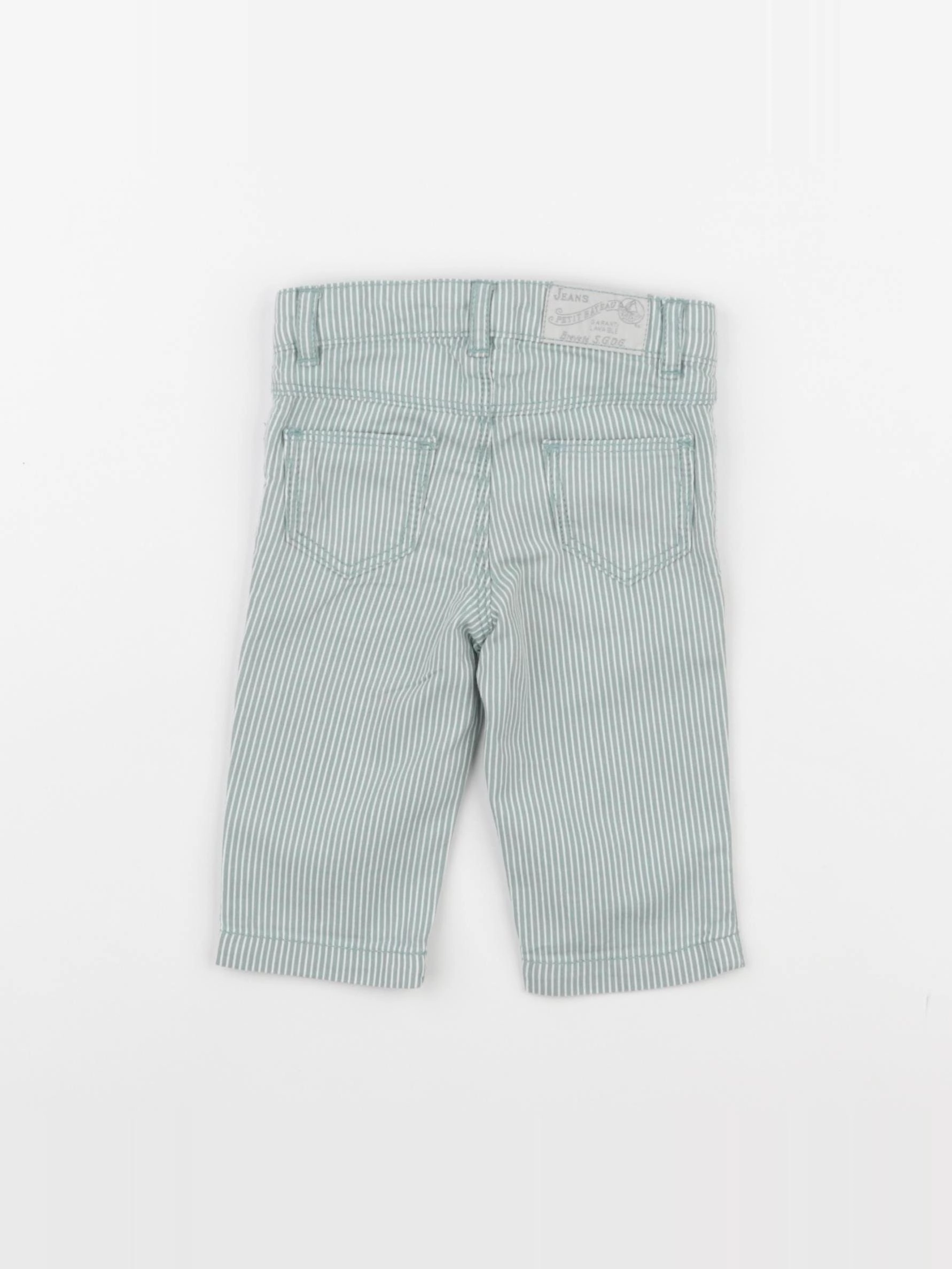 Petit Bateau - short vert - 3 mois