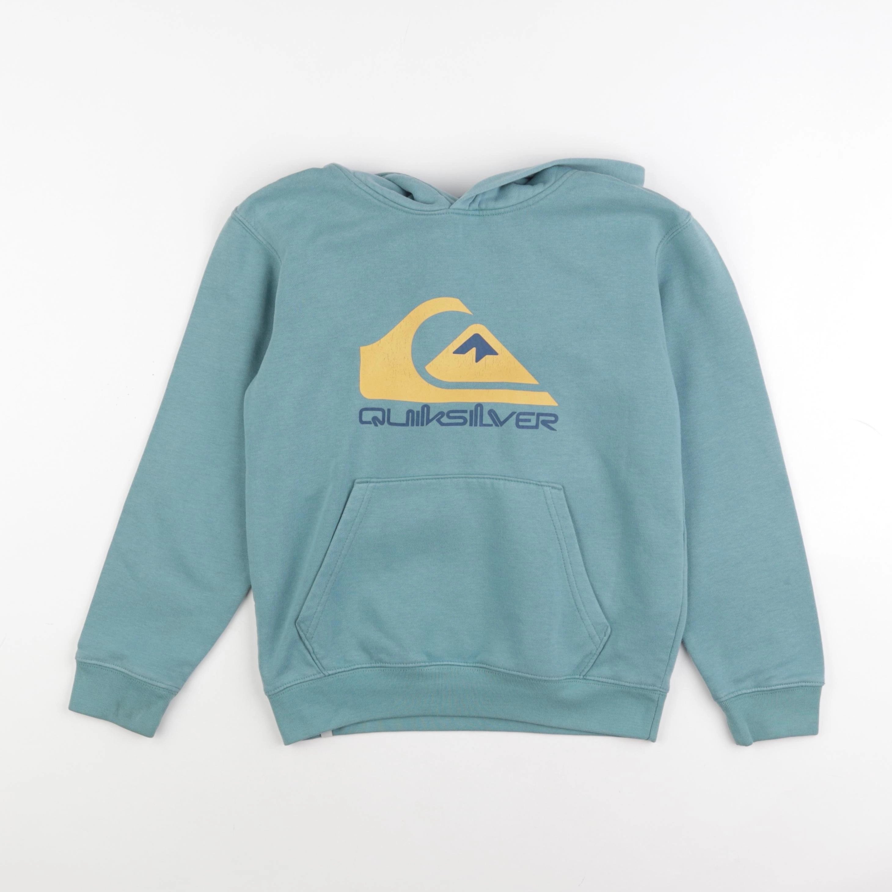 Quiksilver - sweat bleu - 8 ans