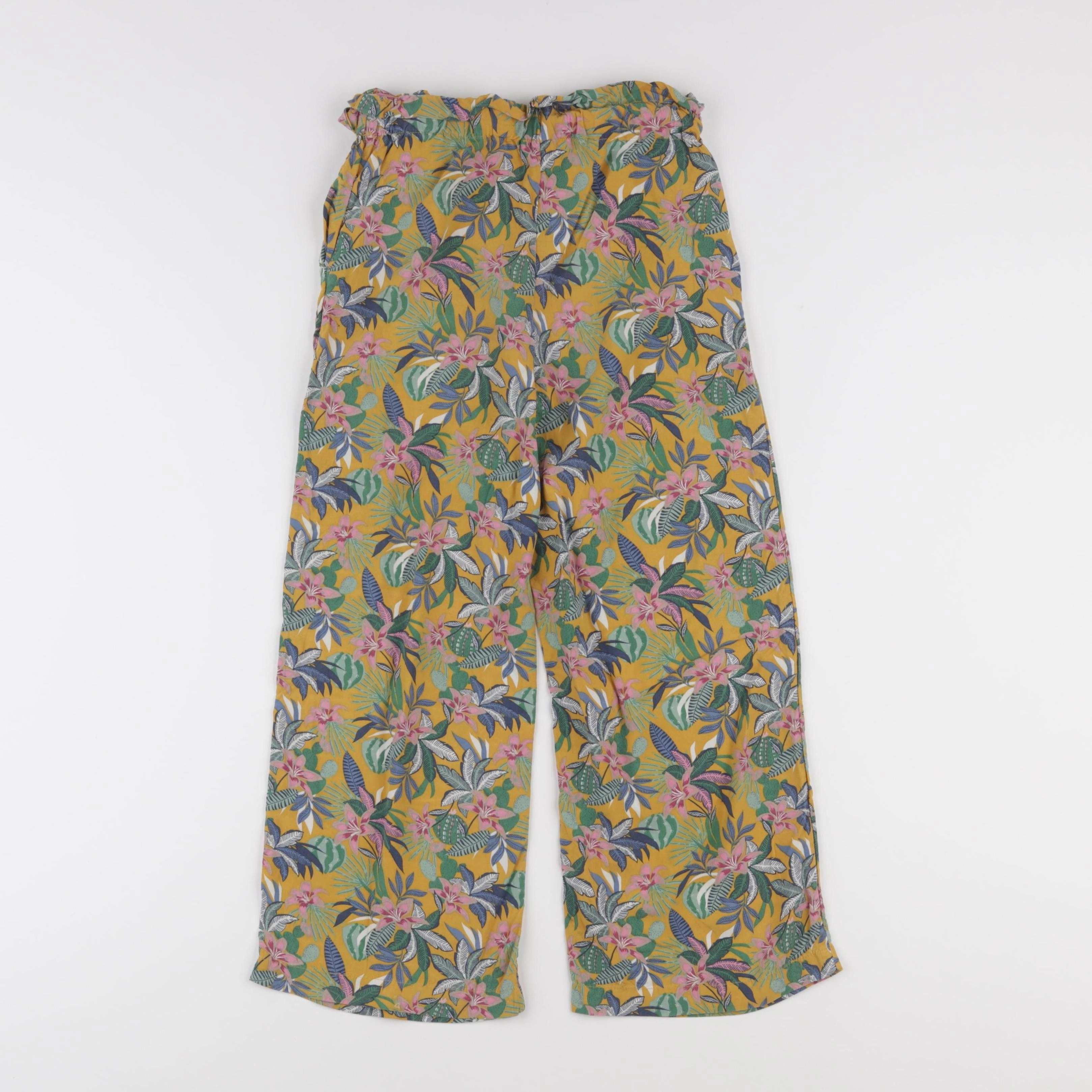 Vertbaudet - pantalon jaune - 7 ans