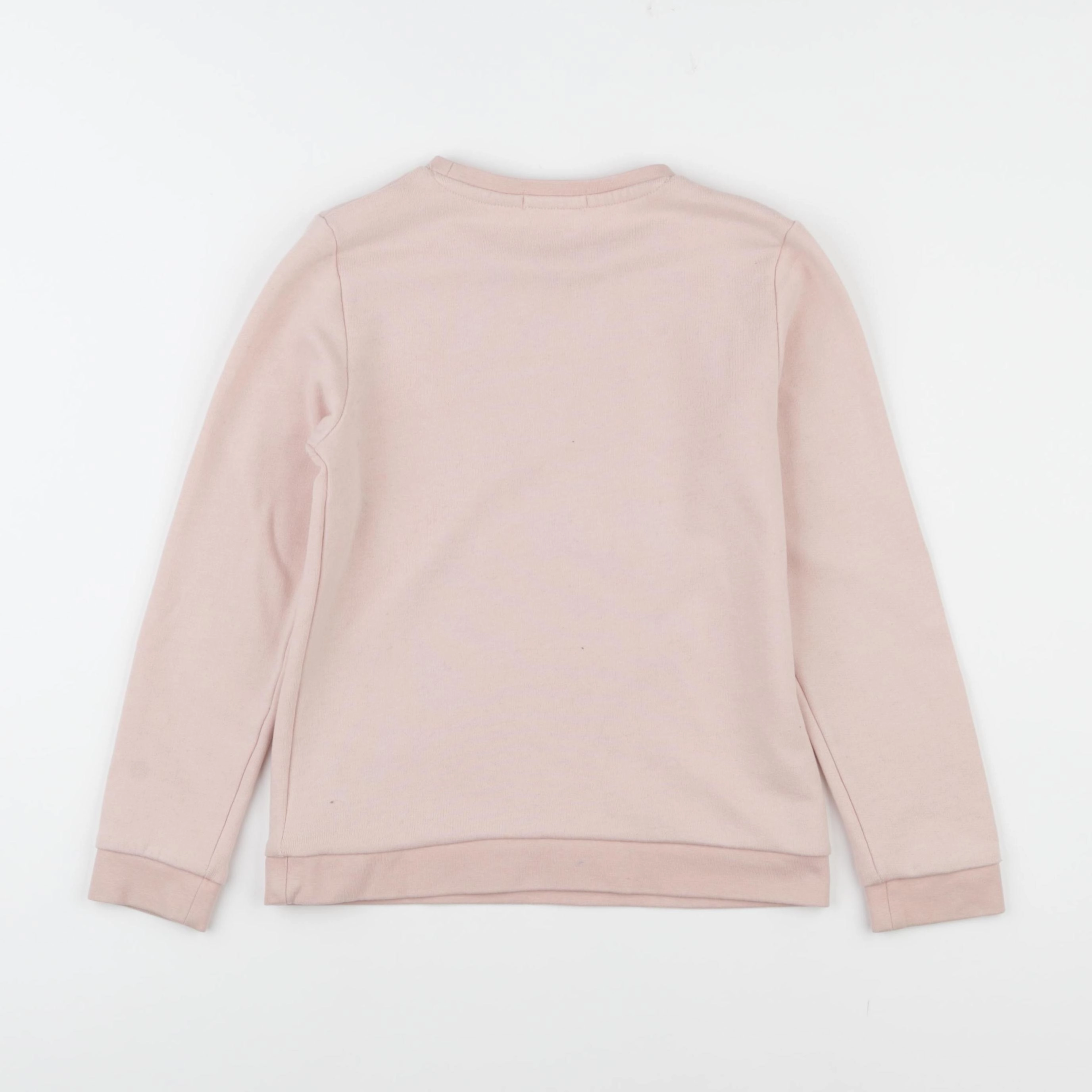 Vertbaudet - sweat rose - 8 ans