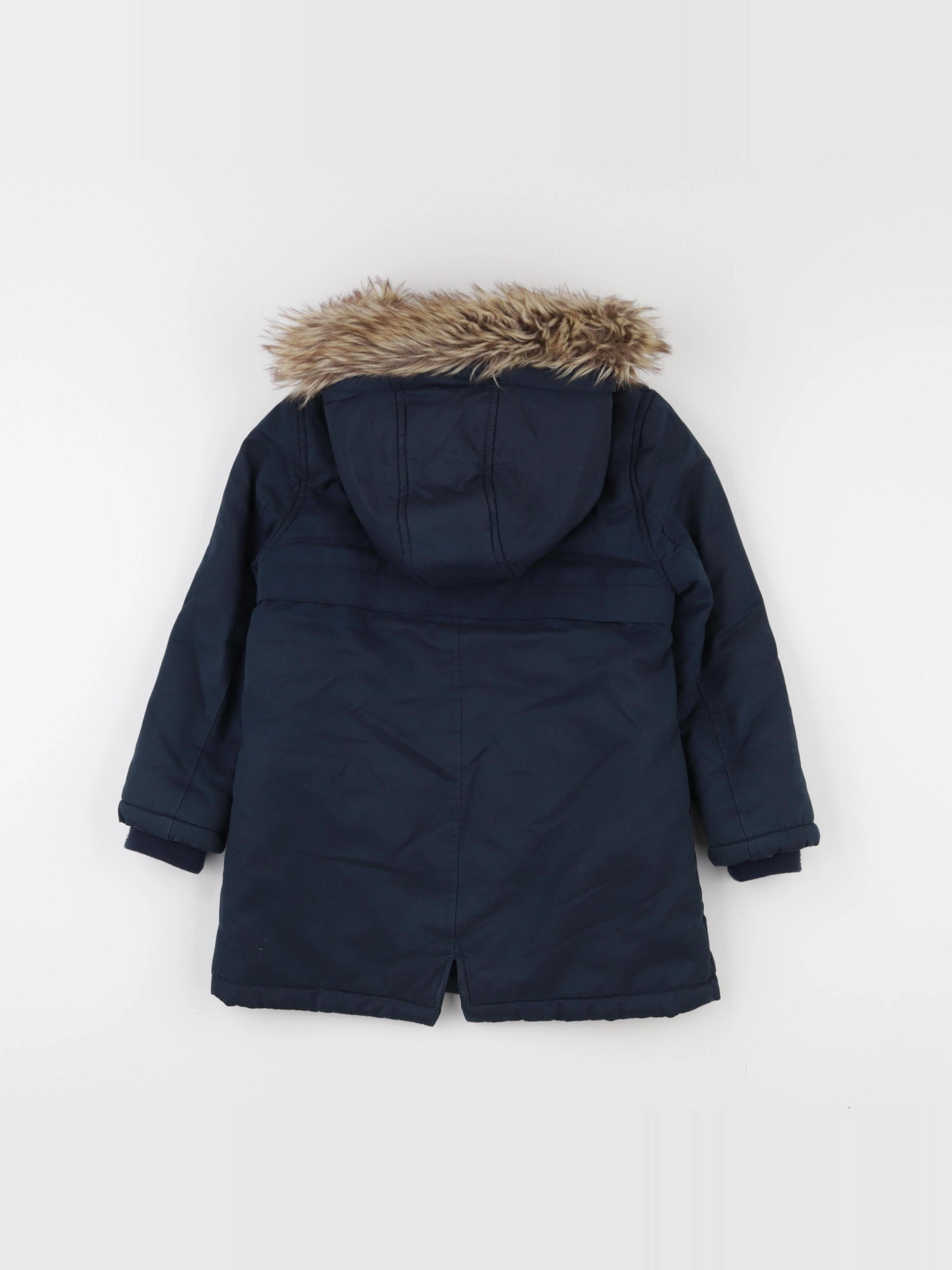 Vertbaudet - parka bleu - 6 ans