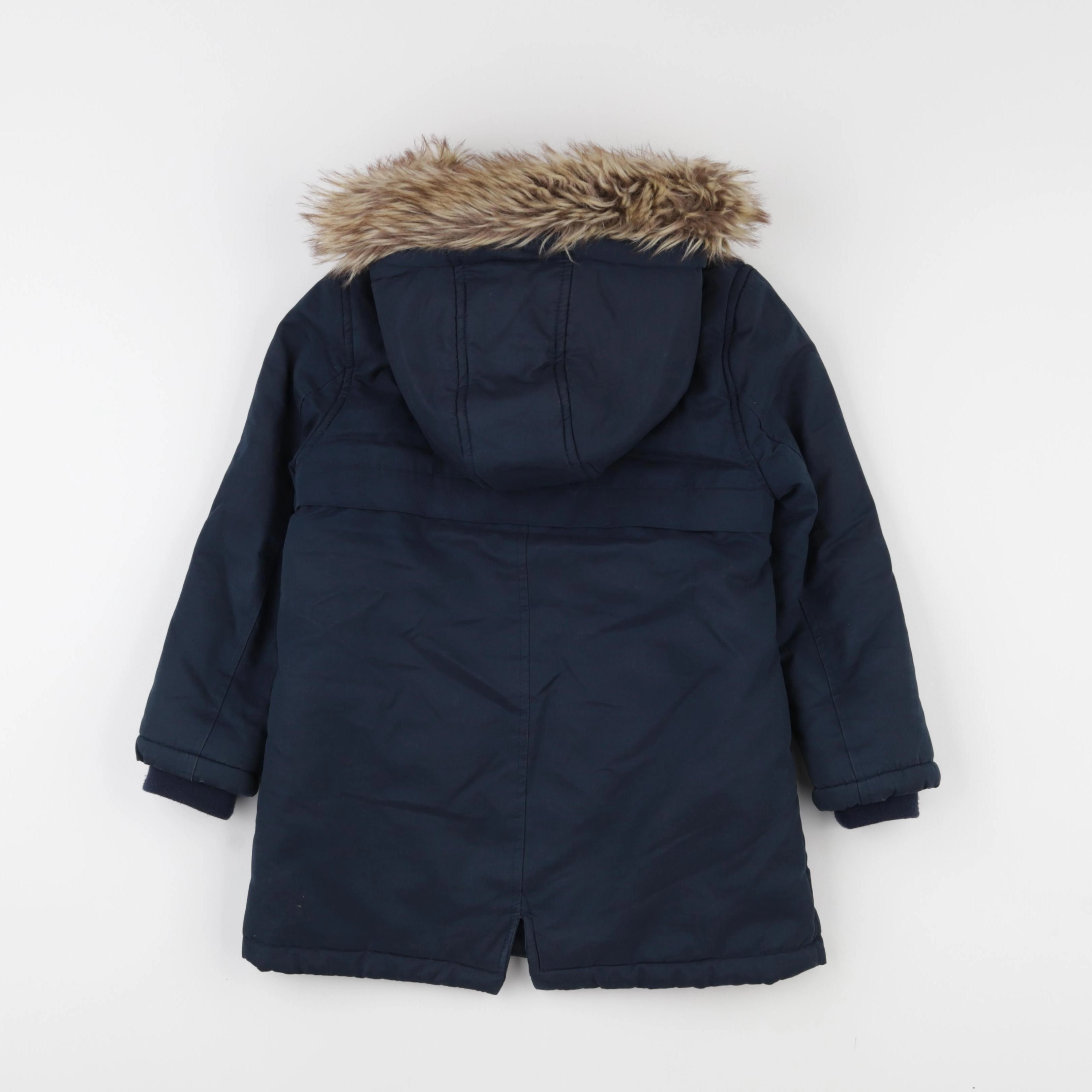 Vertbaudet - parka bleu - 6 ans