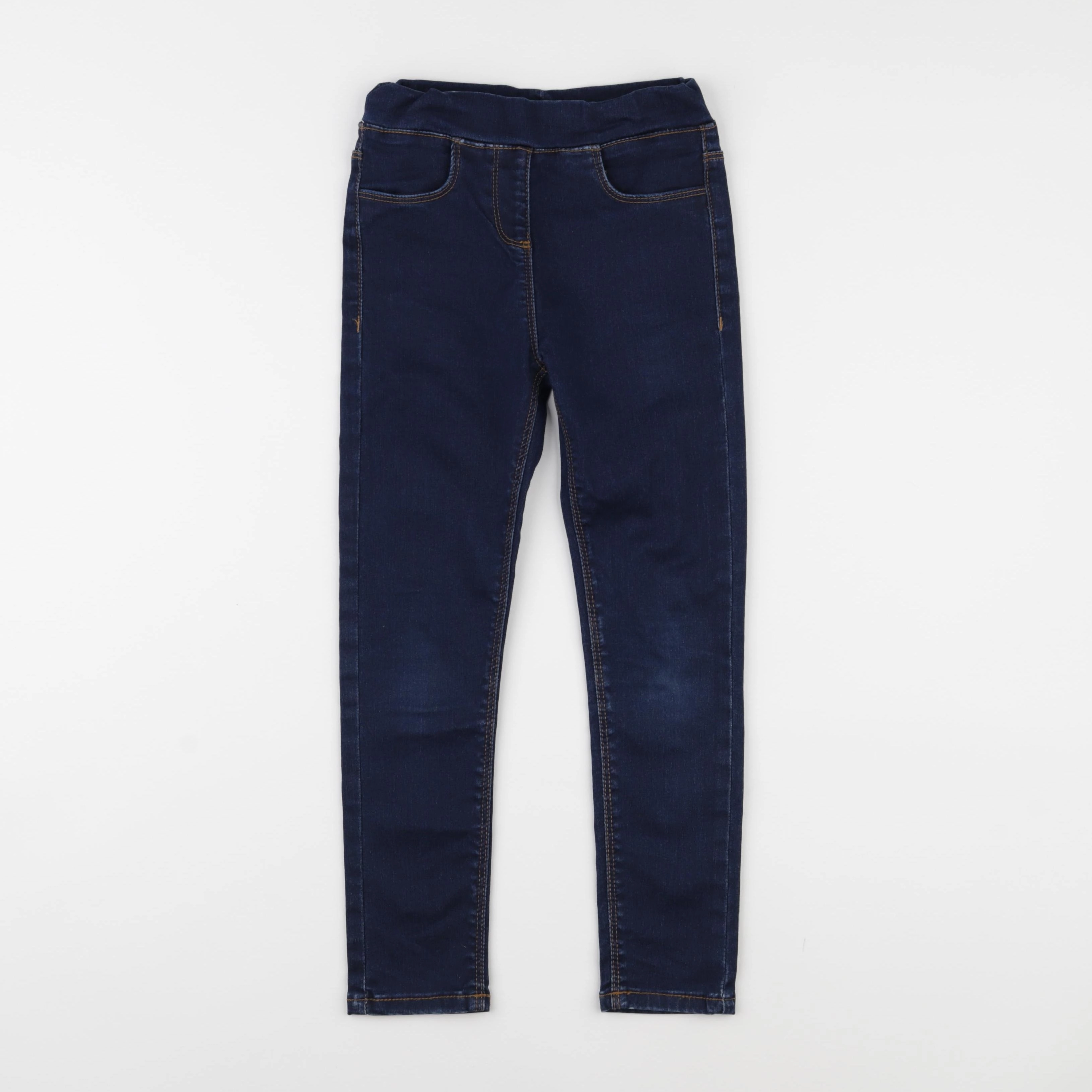 Vertbaudet - jegging bleu - 7 ans