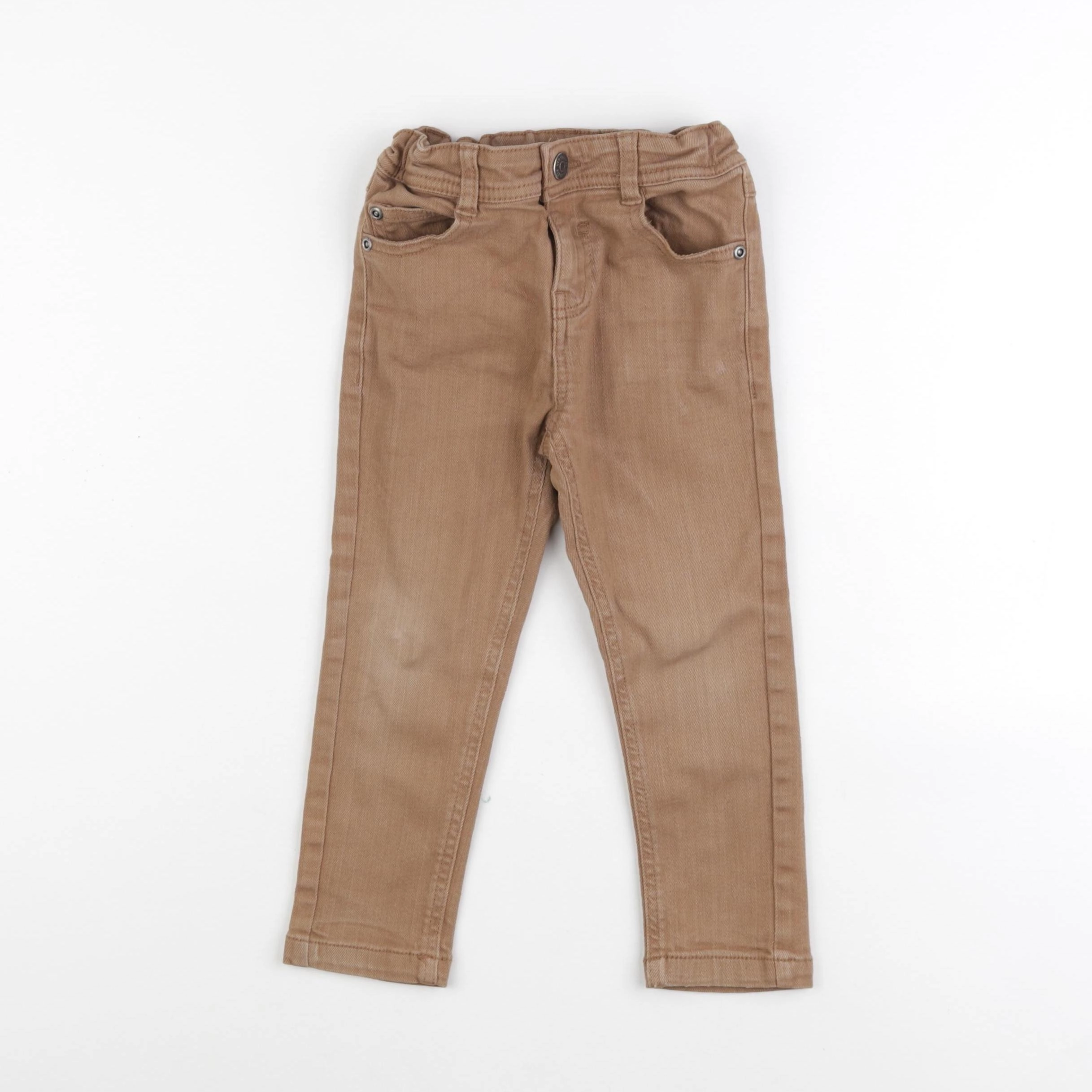 Vertbaudet - jean marron - 3 ans