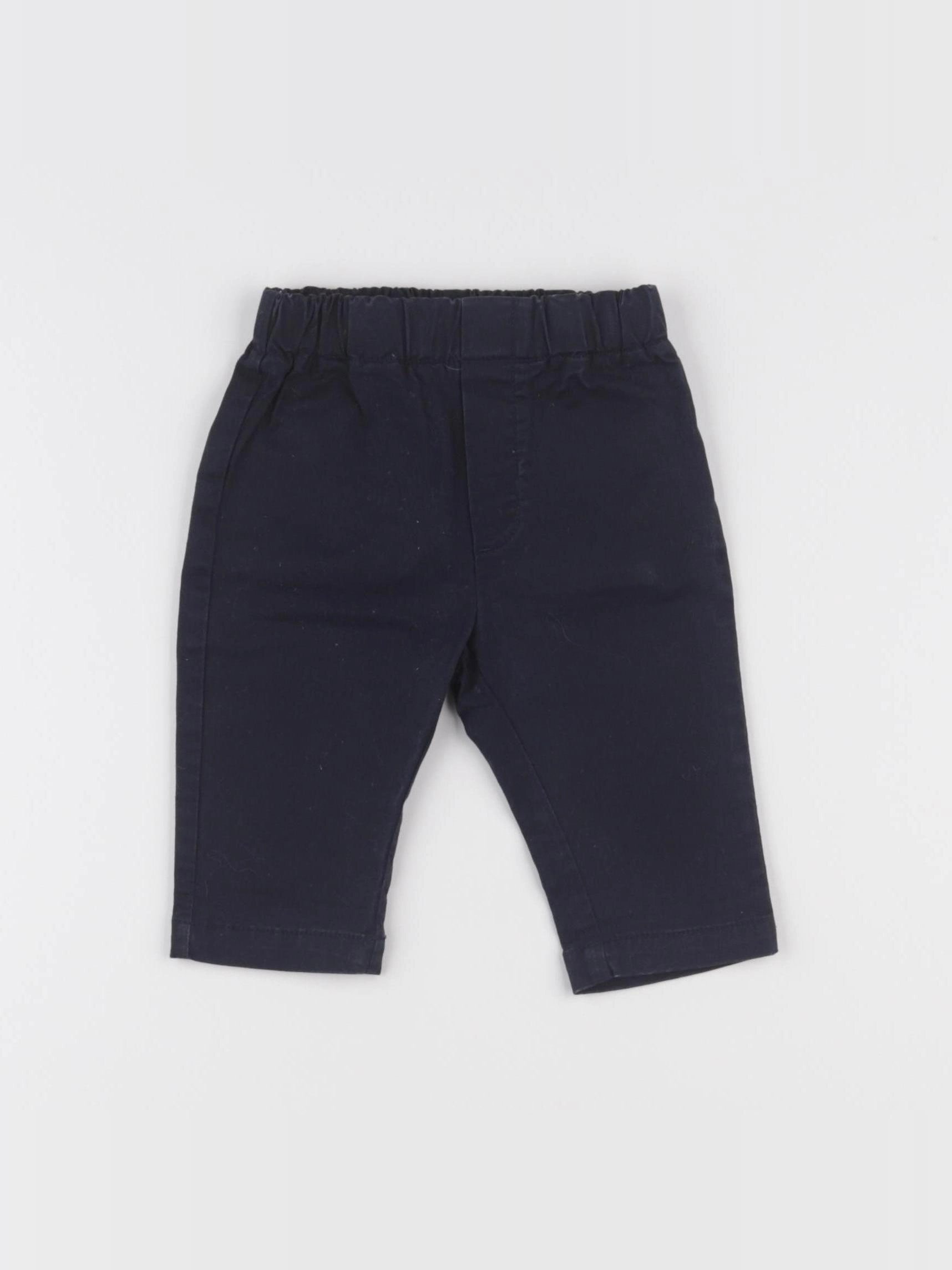 Jacadi - pantalon bleu - 6 mois