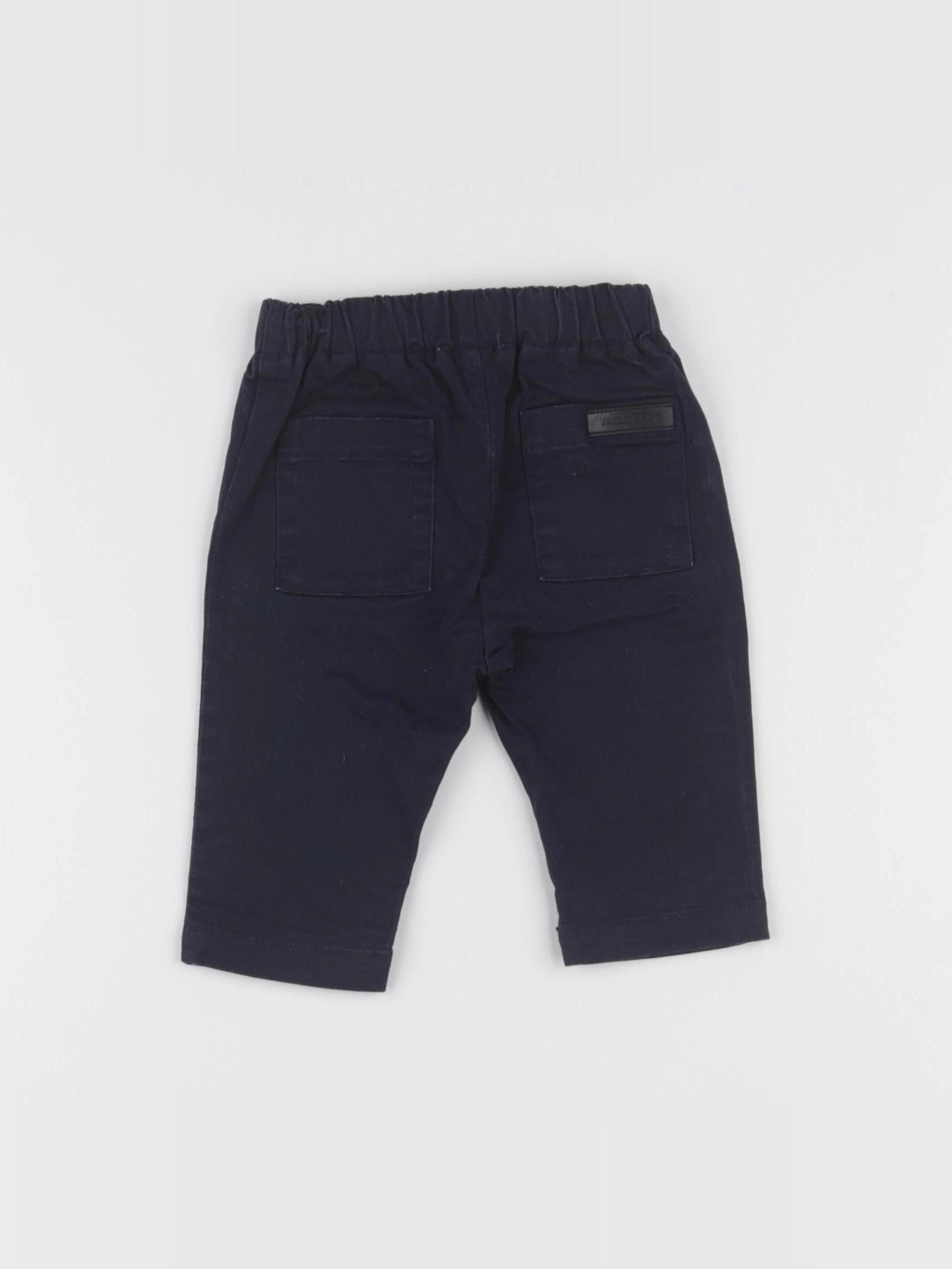 Jacadi - pantalon bleu - 6 mois