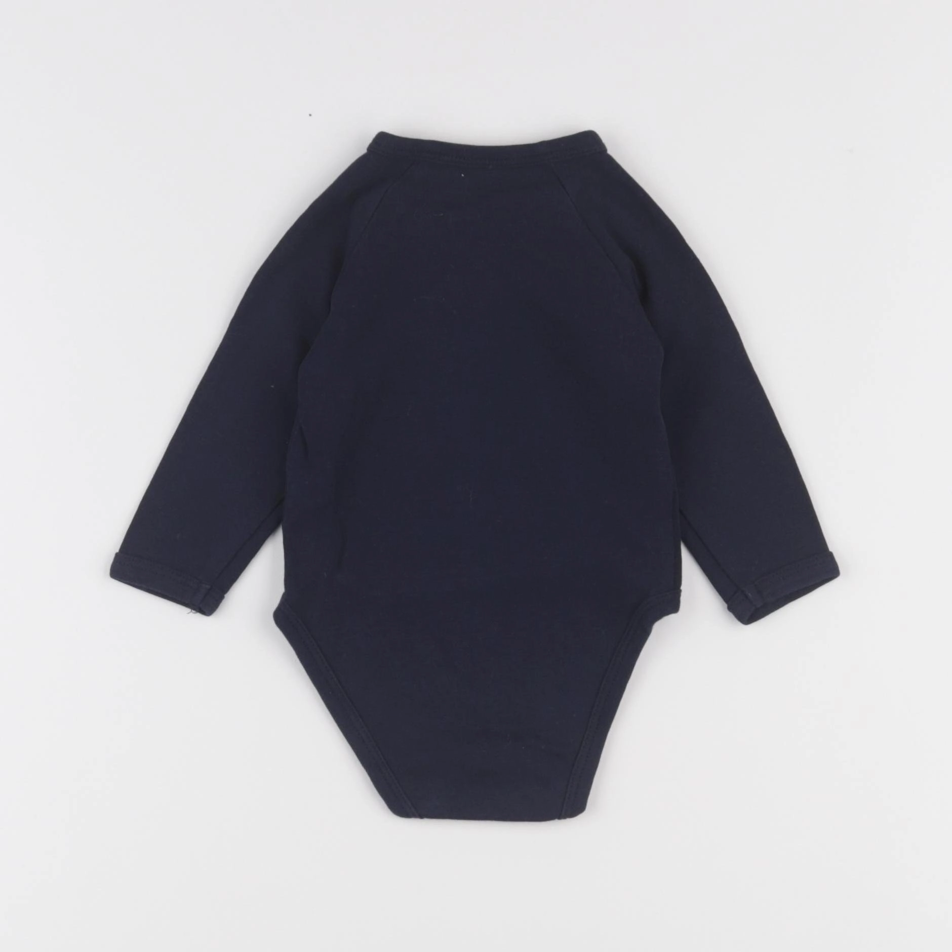 Petit Bateau - body bleu - 6 mois