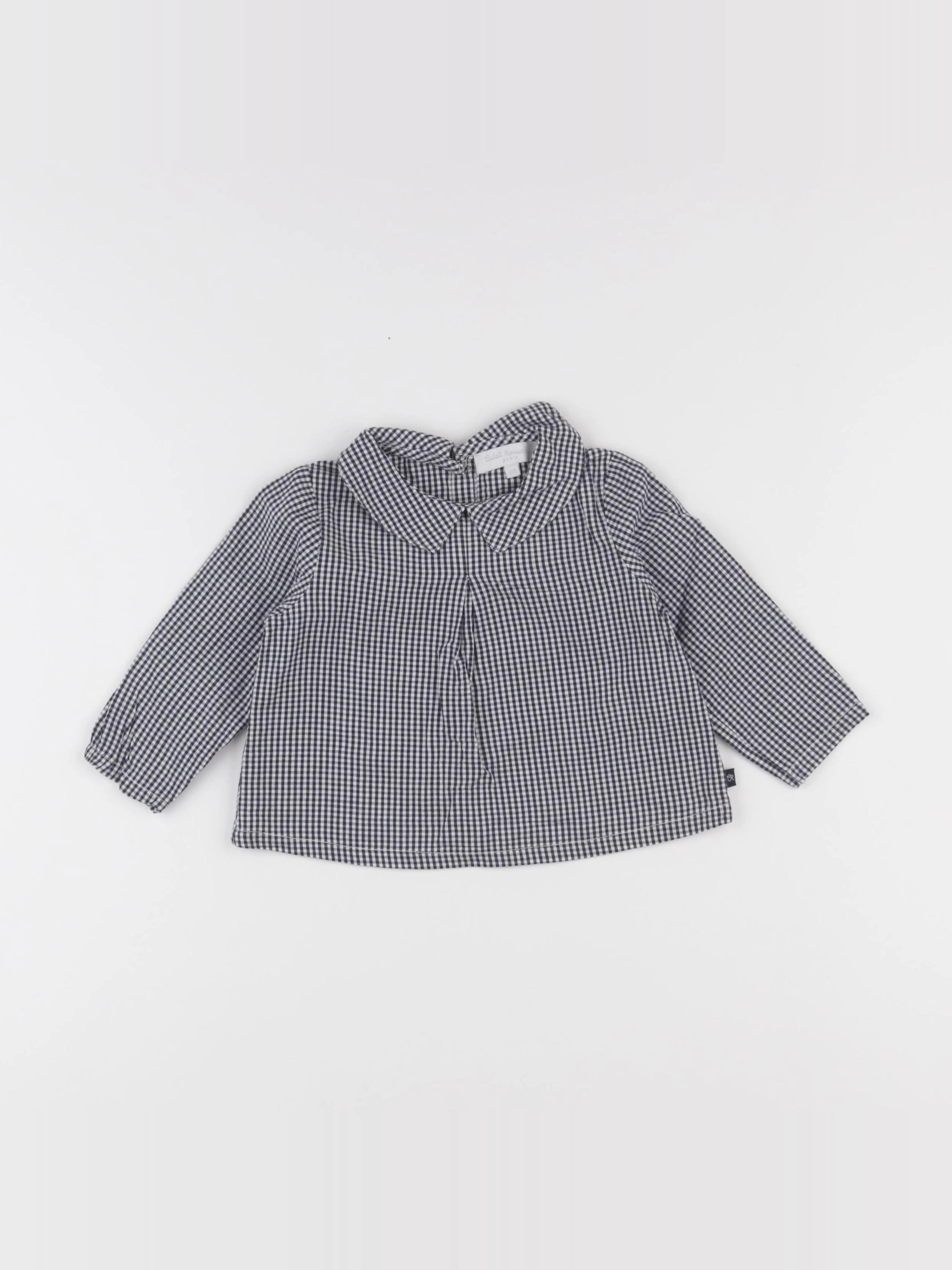 Cadet Rousselle - blouse bleu - 6 mois