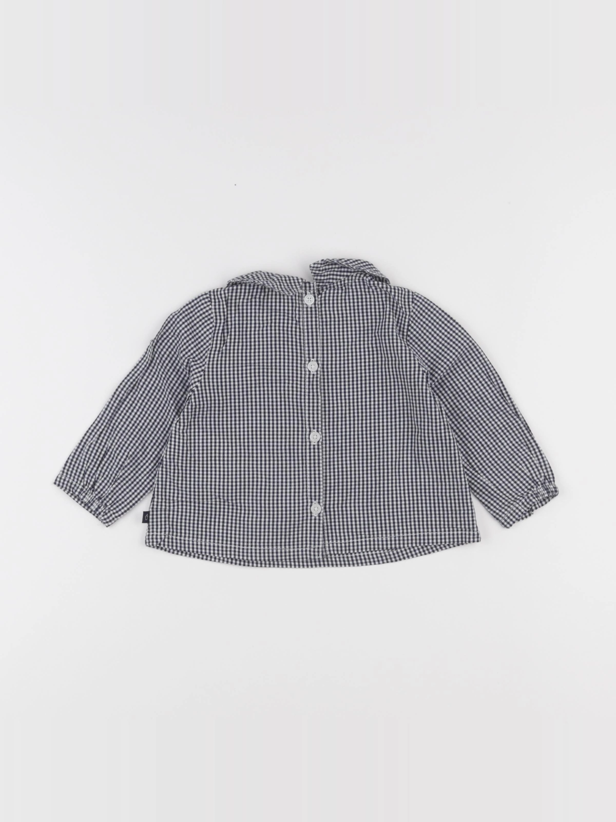 Cadet Rousselle - blouse bleu - 6 mois