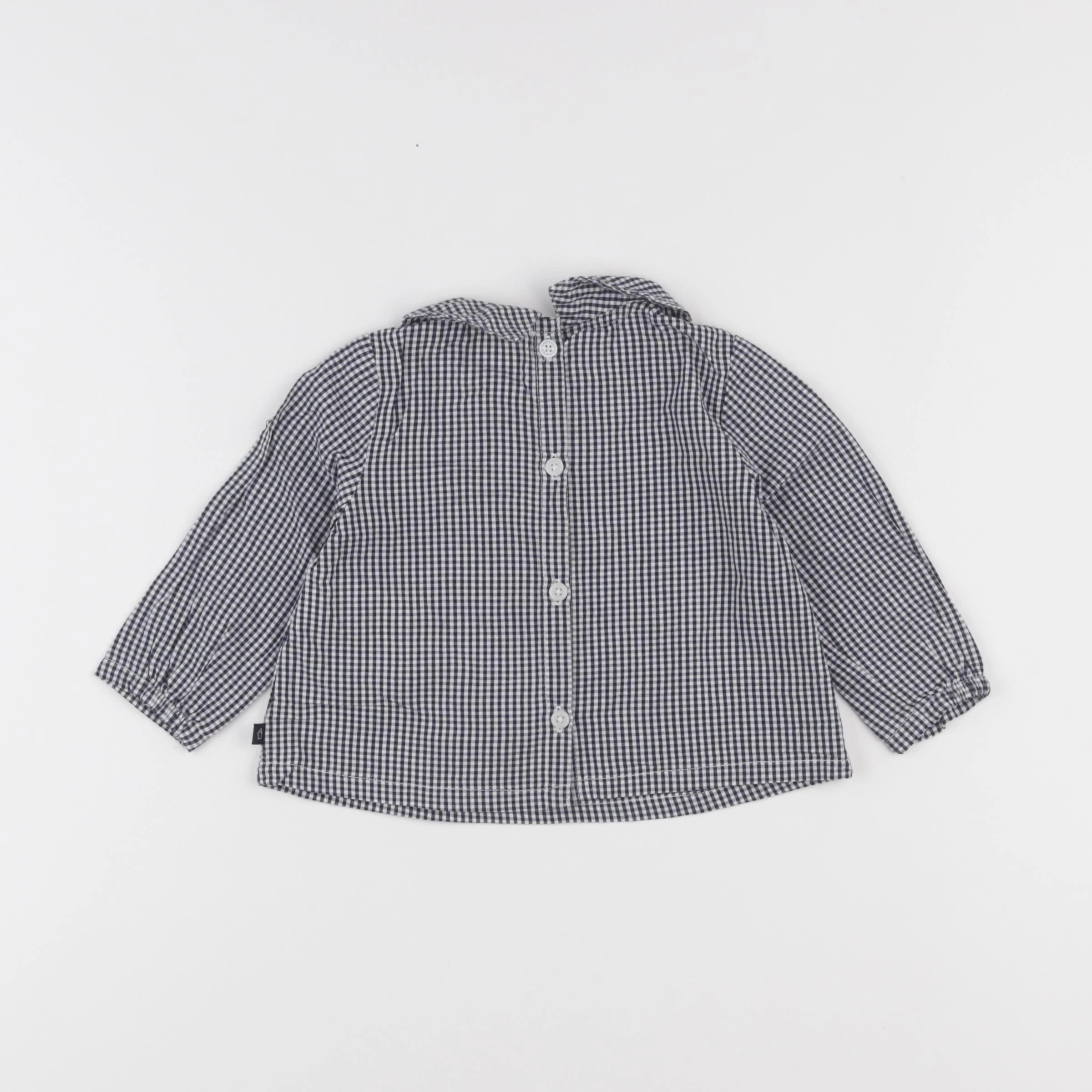 Cadet Rousselle - blouse bleu - 6 mois