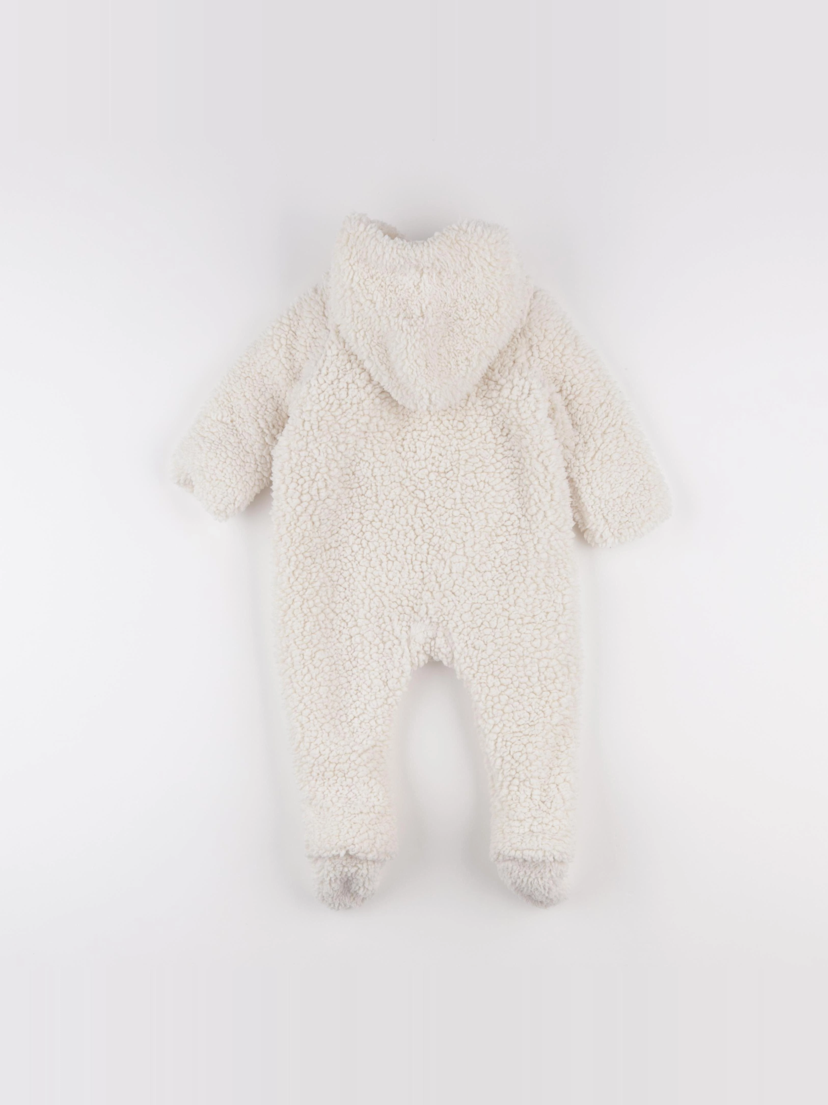 Zara - combi-pilote blanc - 6/9 mois