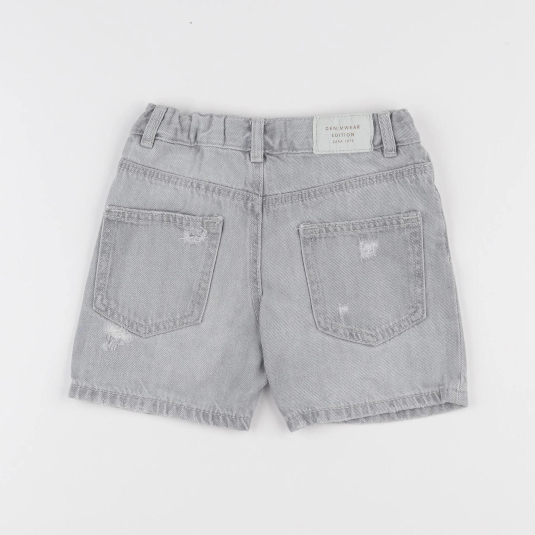 Zara - short gris - 2/3 ans