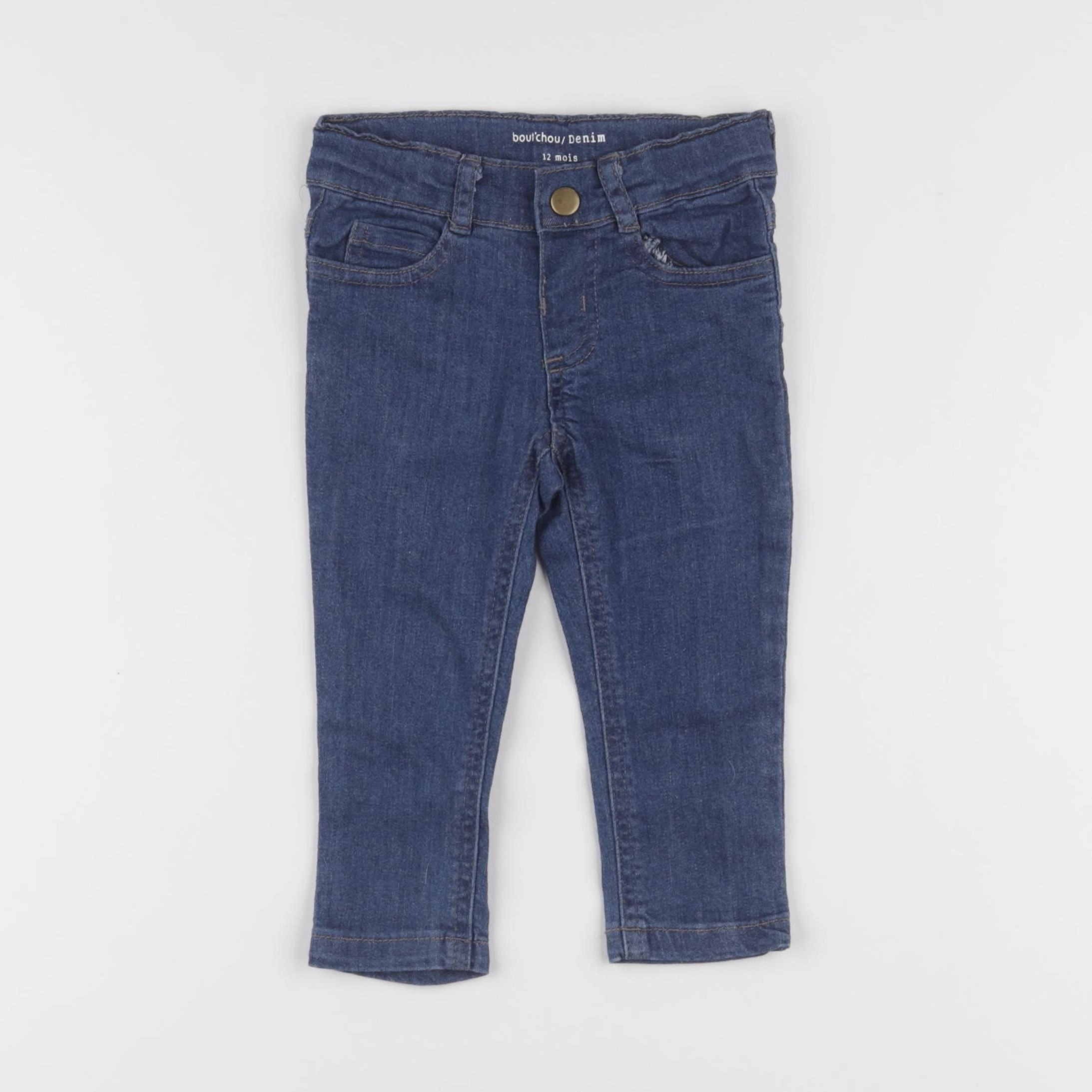 Boutchou - jean bleu - 12 mois